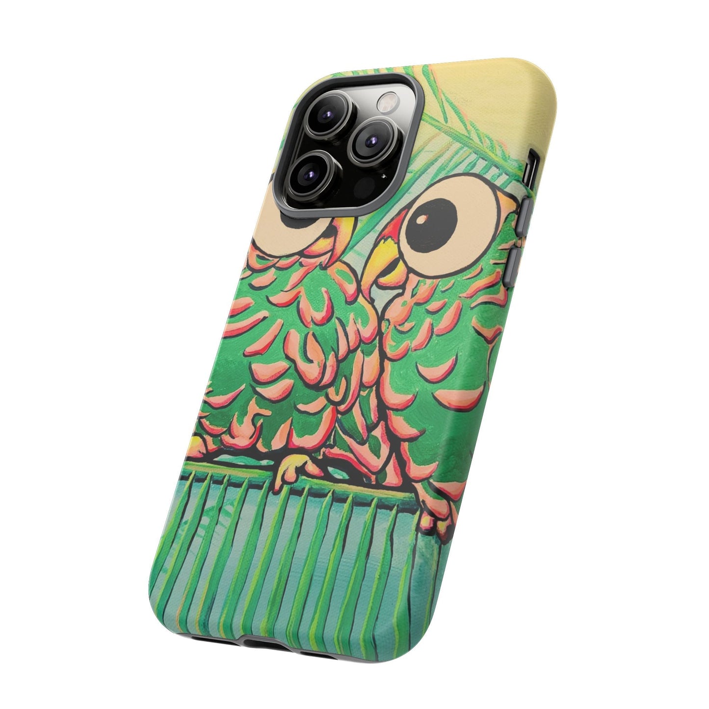 Chatty Cyclops Parrots Tough Phone Case