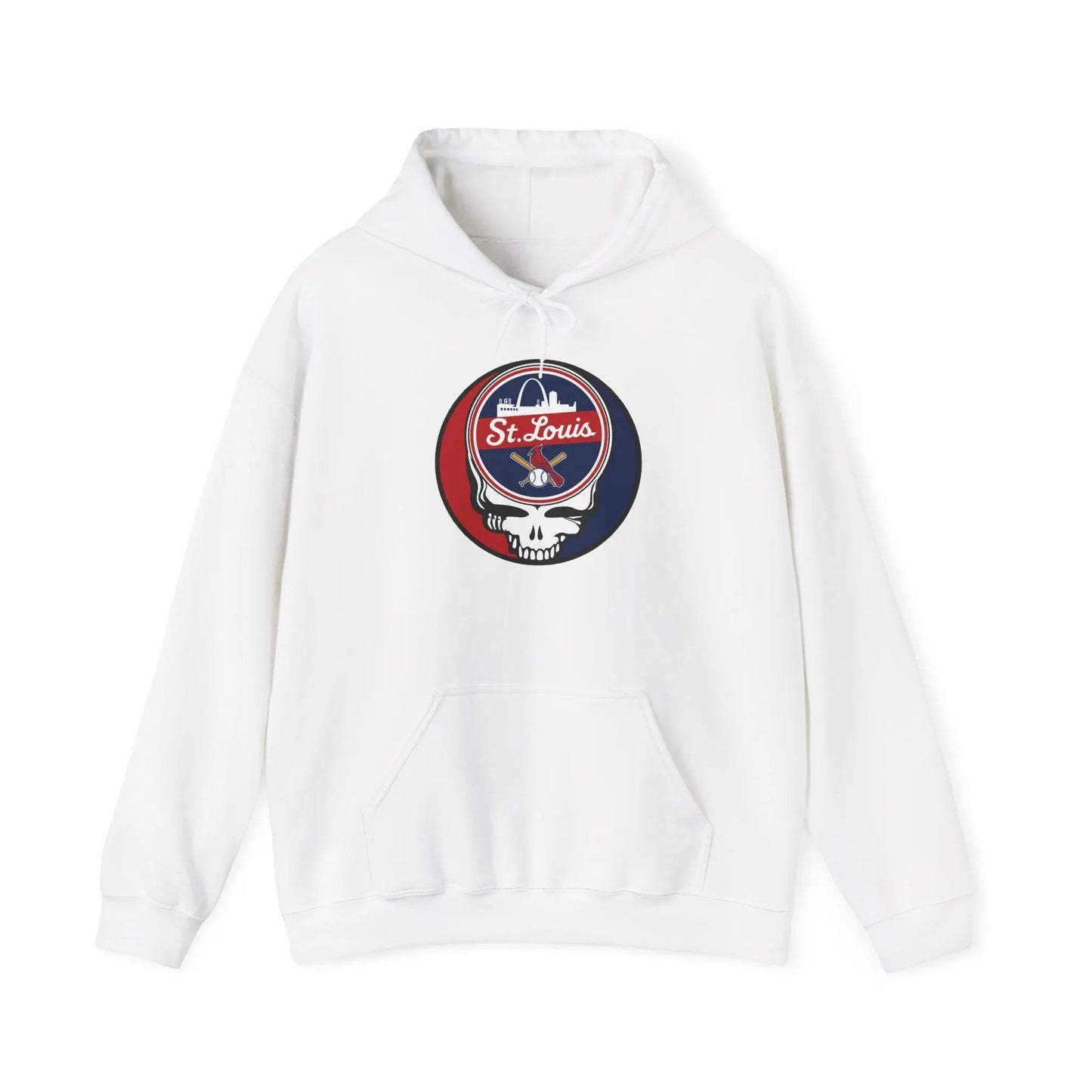 St. Louis Cardinals Original Stealie Grateful Dead Hoodie