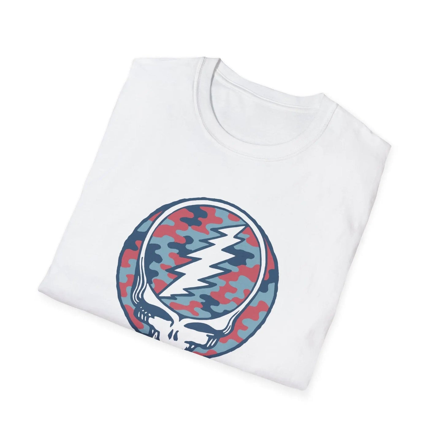 Camo Stealie Color Match Vineyard Collection Grateful Dead T-Shirt