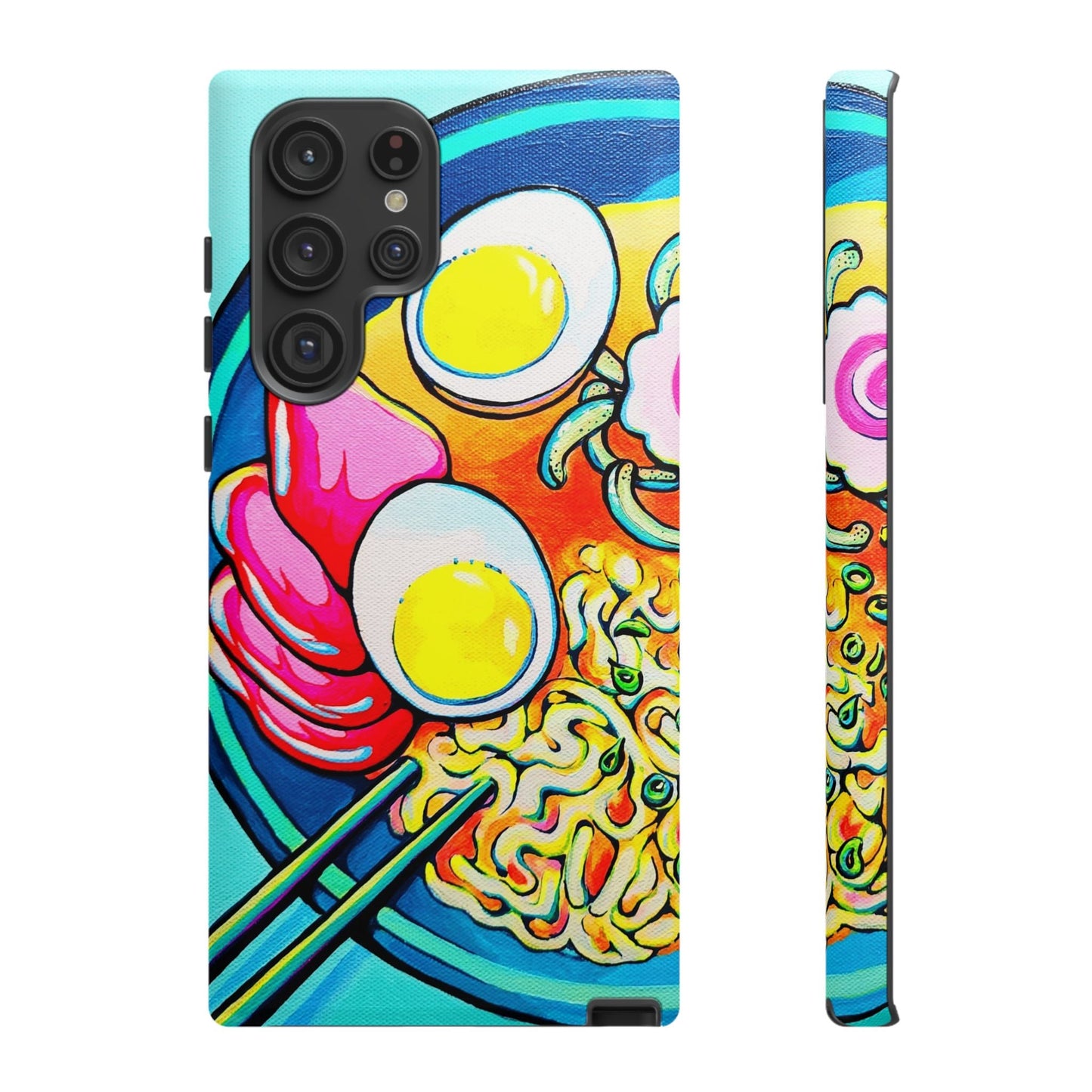 Neon Ramen Tough Phone Case