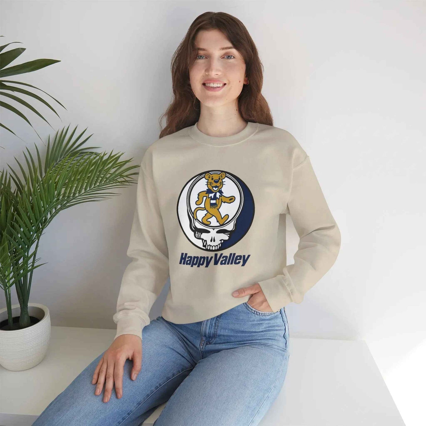 Happy Valley Dancing Lion Stealie Crewneck