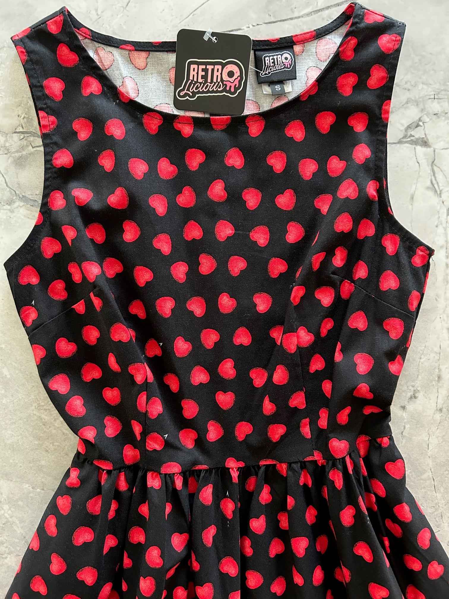 Hearts Midi Dress