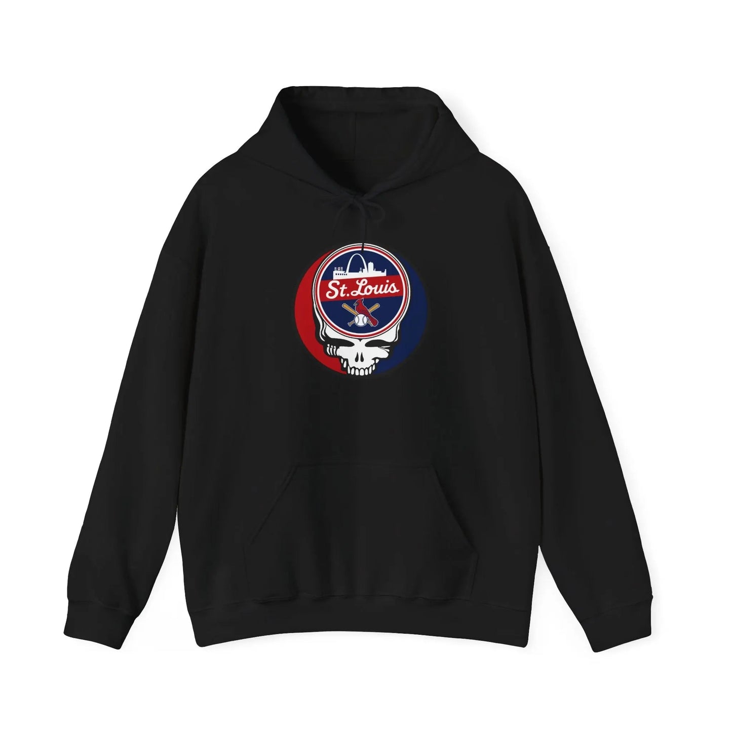 St. Louis Cardinals Original Stealie Grateful Dead Hoodie