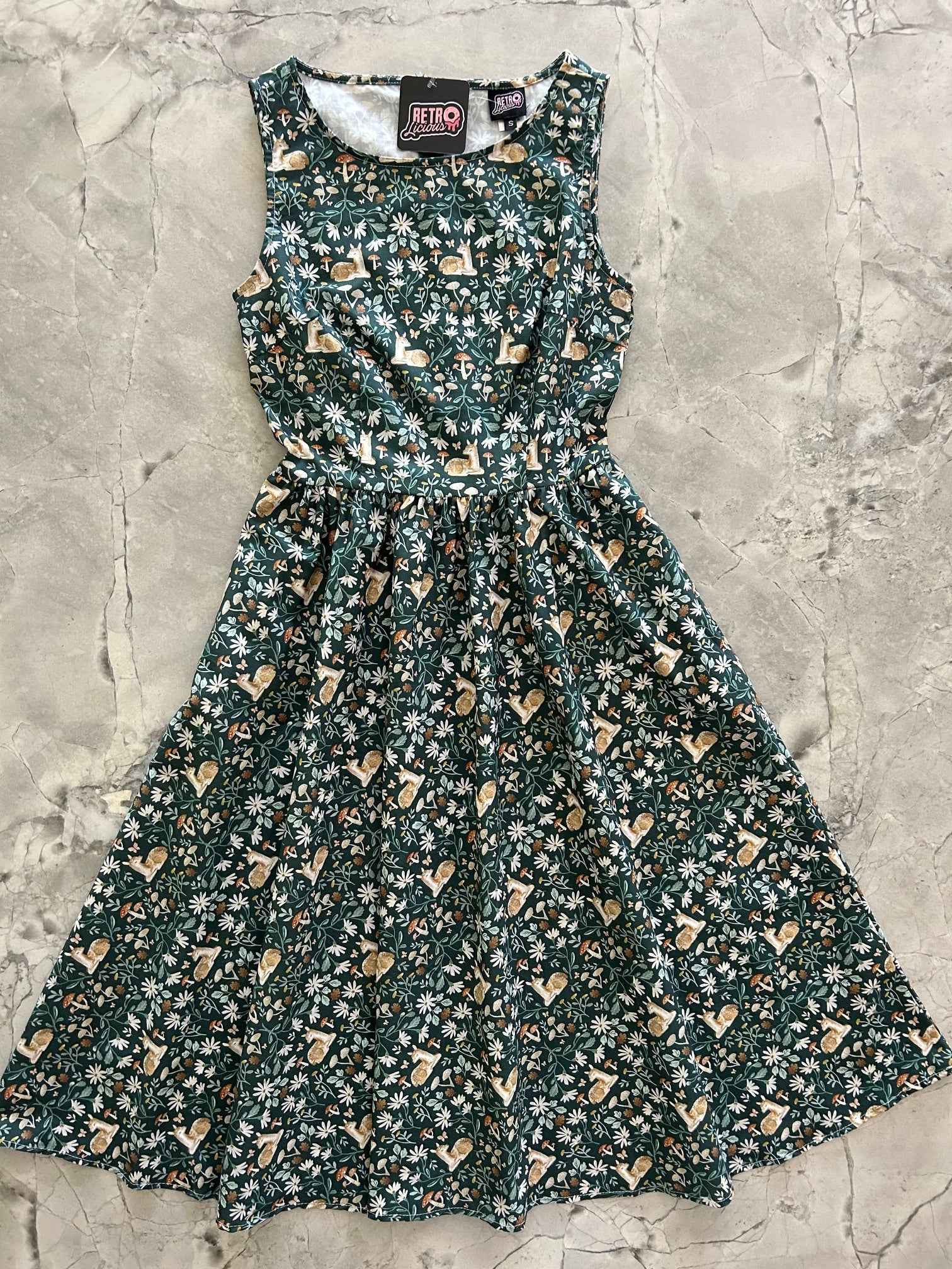 Deer Midi Dress