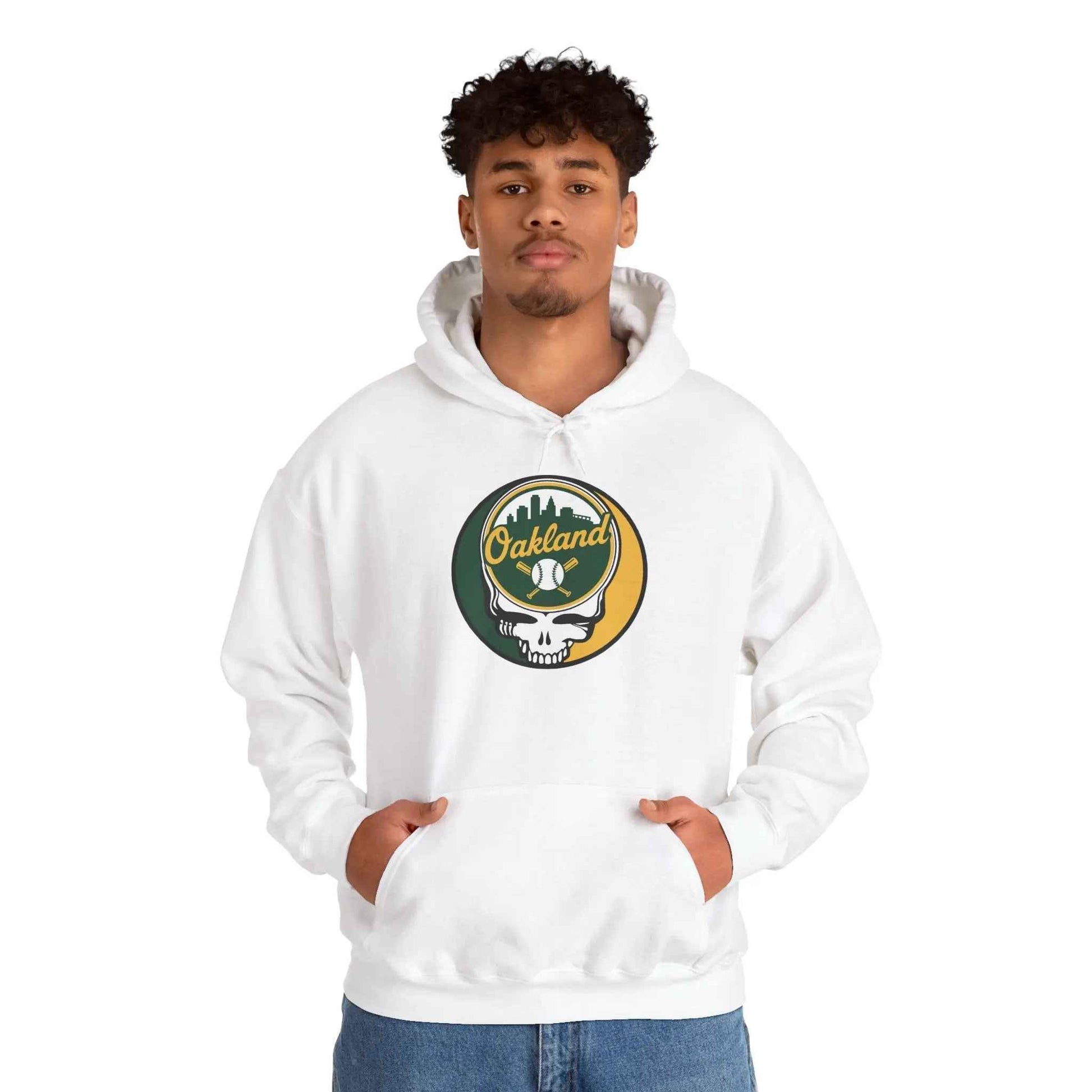 Oakland A's Original Stealie Grateful Dead Hoodie