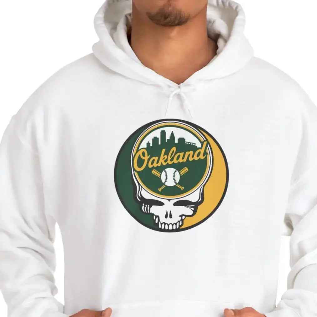 Oakland A's Original Stealie Grateful Dead Hoodie