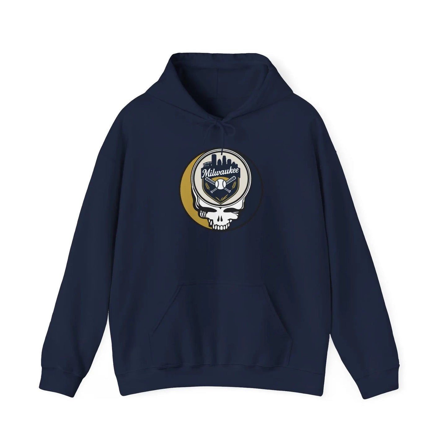 Milwaukee Brewers Original Stealie Grateful Dead Hoodie