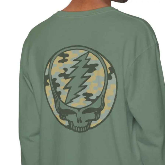 Camo Stealie Two-Sided Vineyard Collection Garment-Dyed Long Sleeve