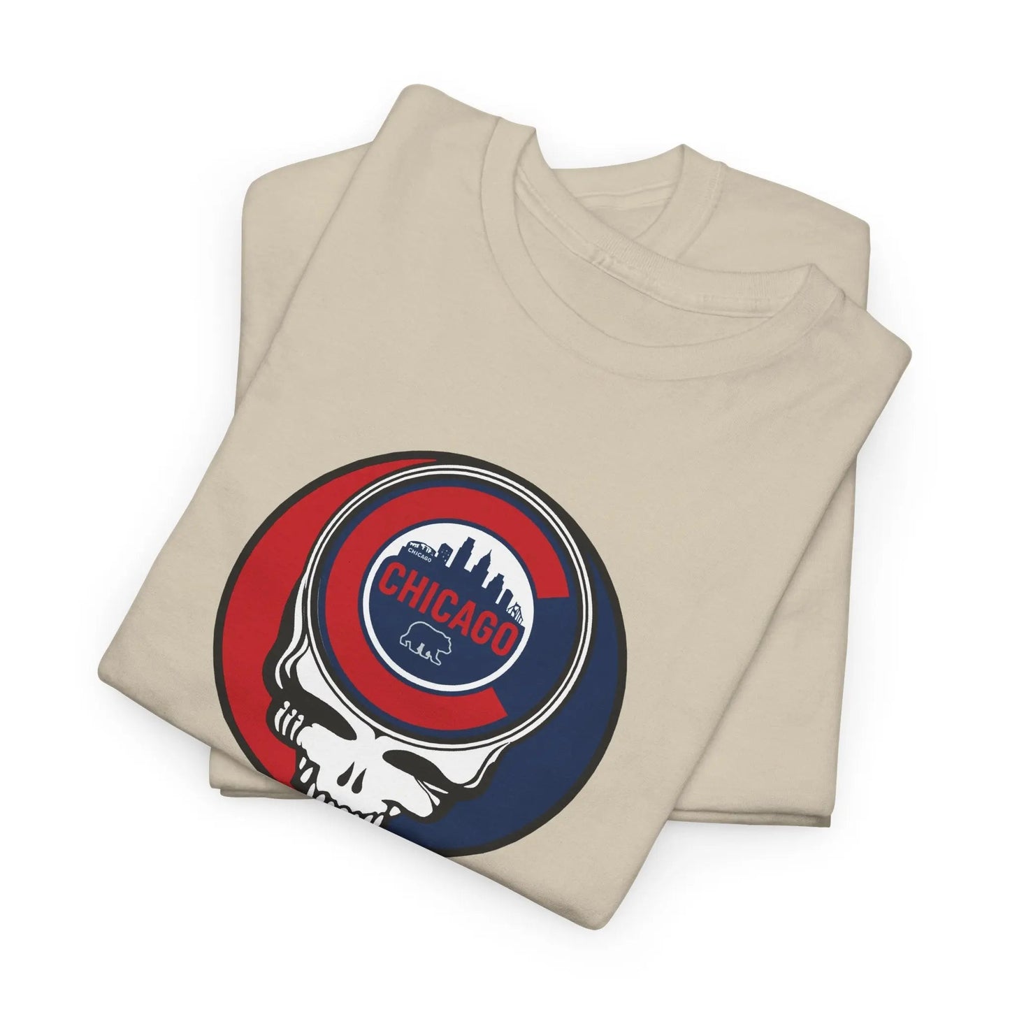 Chicago Cubs original Stealie Grateful Dead T-Shirt