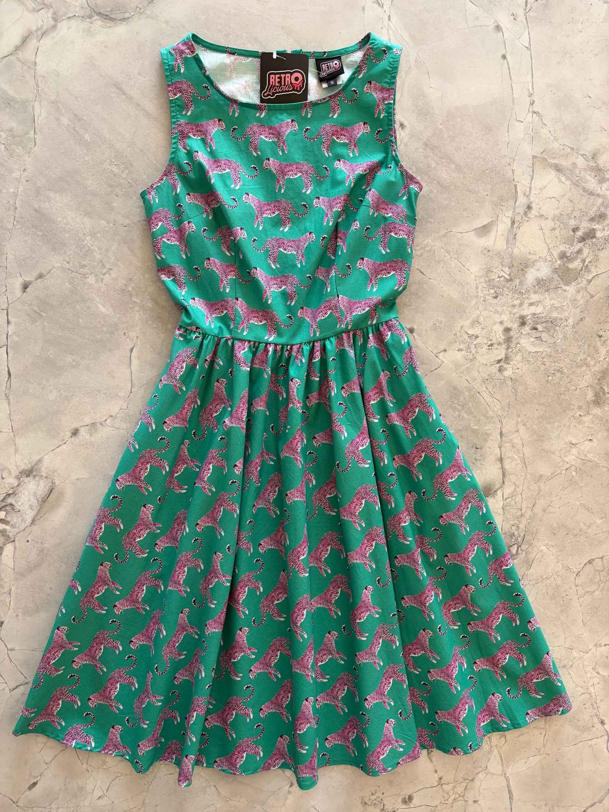 Leopard Vintage Dress
