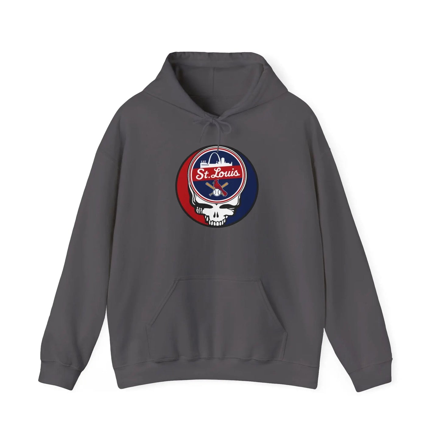 St. Louis Cardinals Original Stealie Grateful Dead Hoodie
