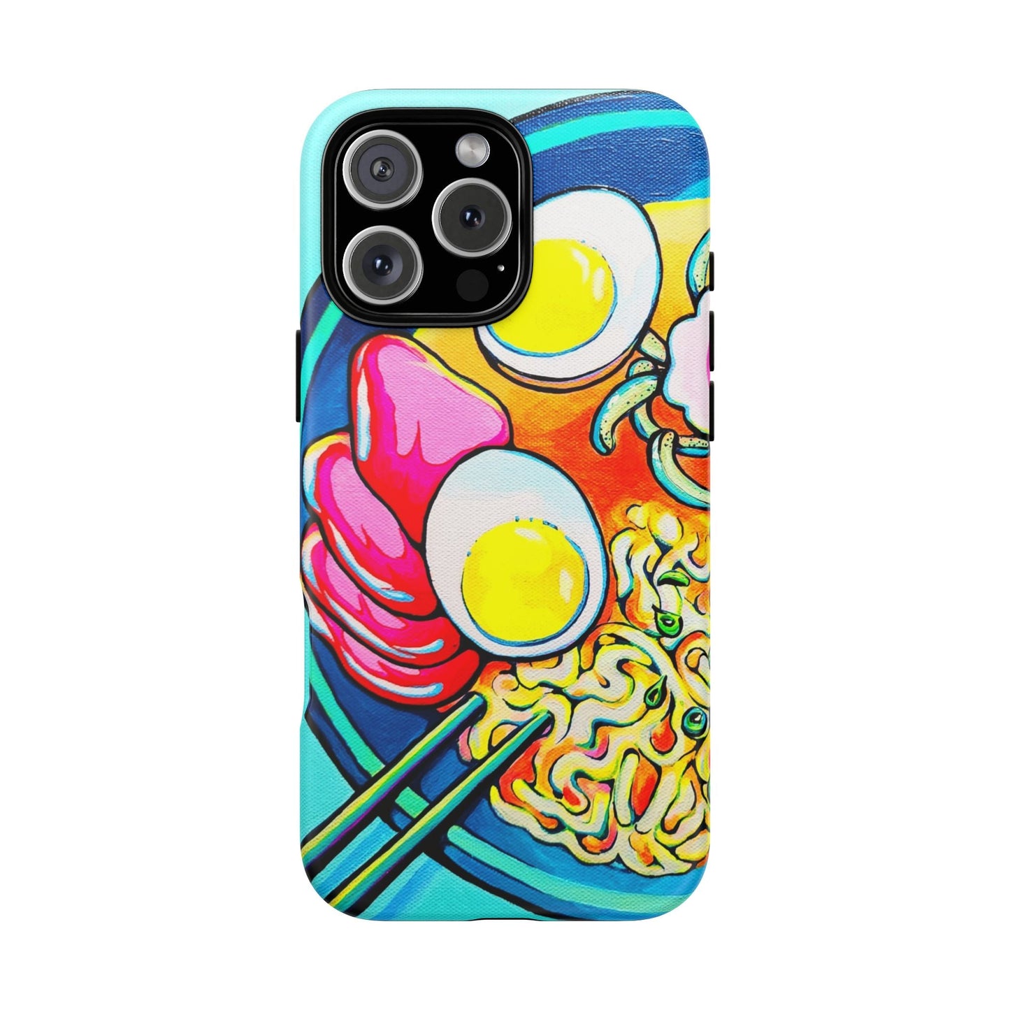 Neon Ramen Tough Phone Case
