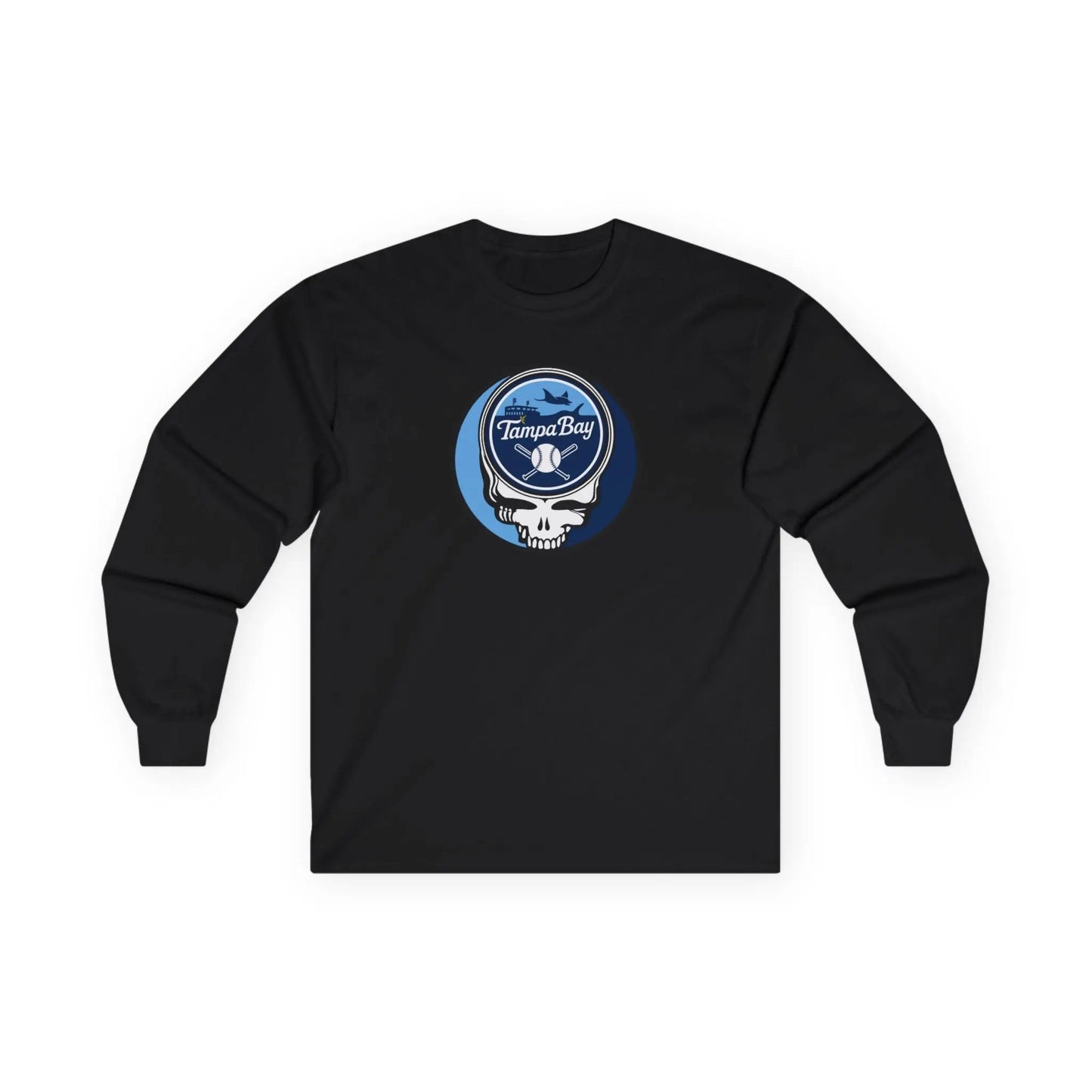 Tampa Bay Rays Original Stealie Long Sleeve Long Sleeve T-Shirt