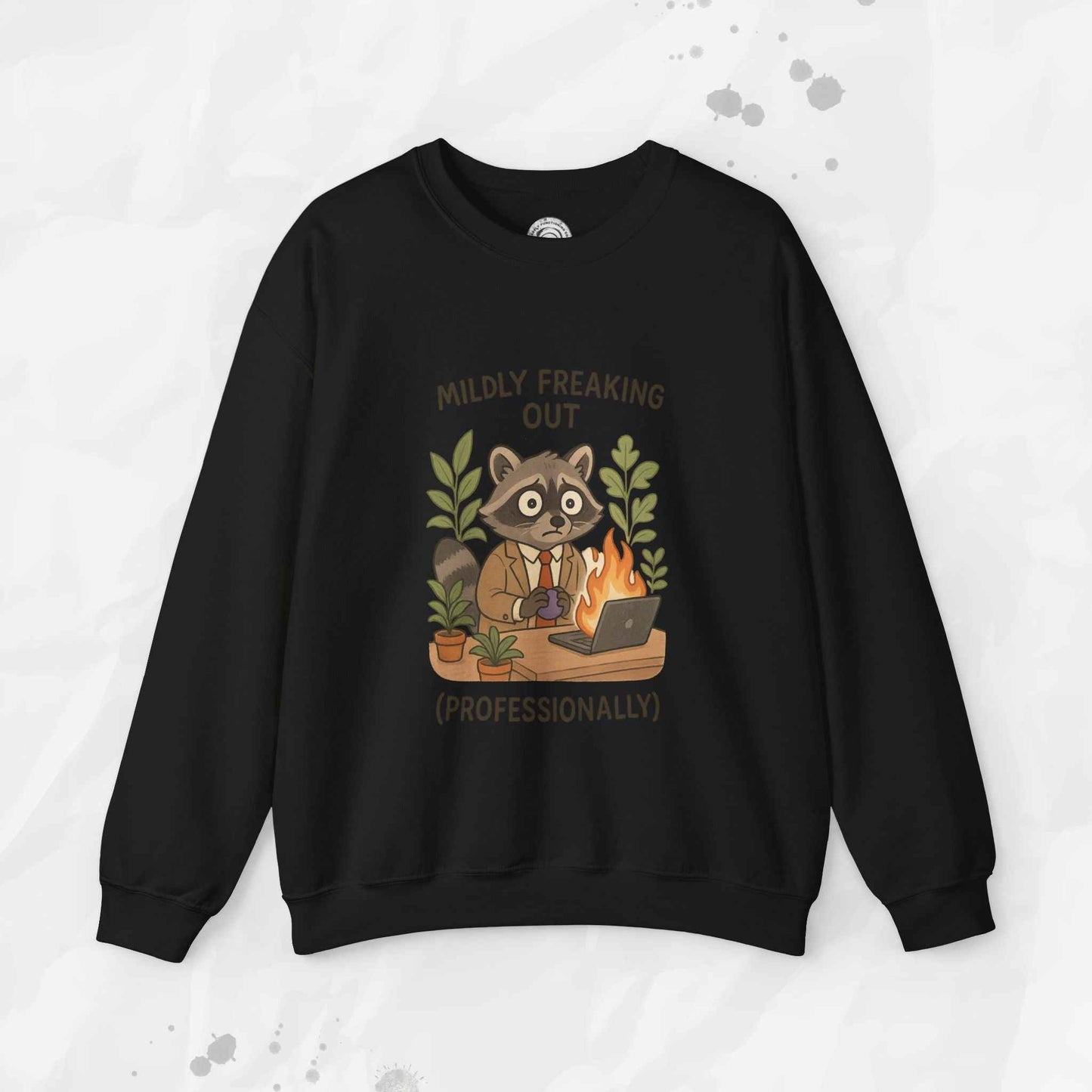 Mildly Freaking Out (Professionally) - Crewneck Sweatshirt