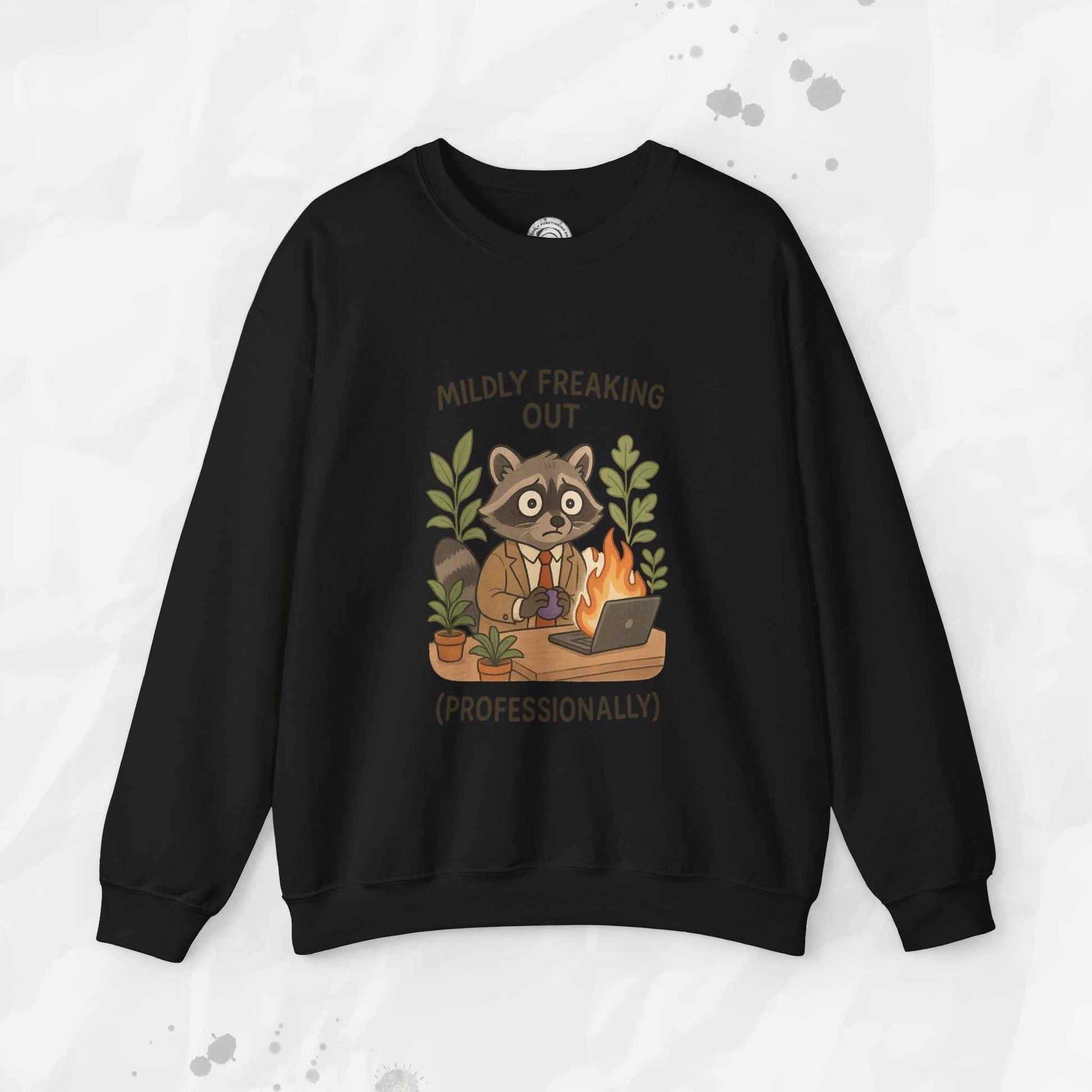 Mildly Freaking Out (Professionally) - Crewneck Sweatshirt