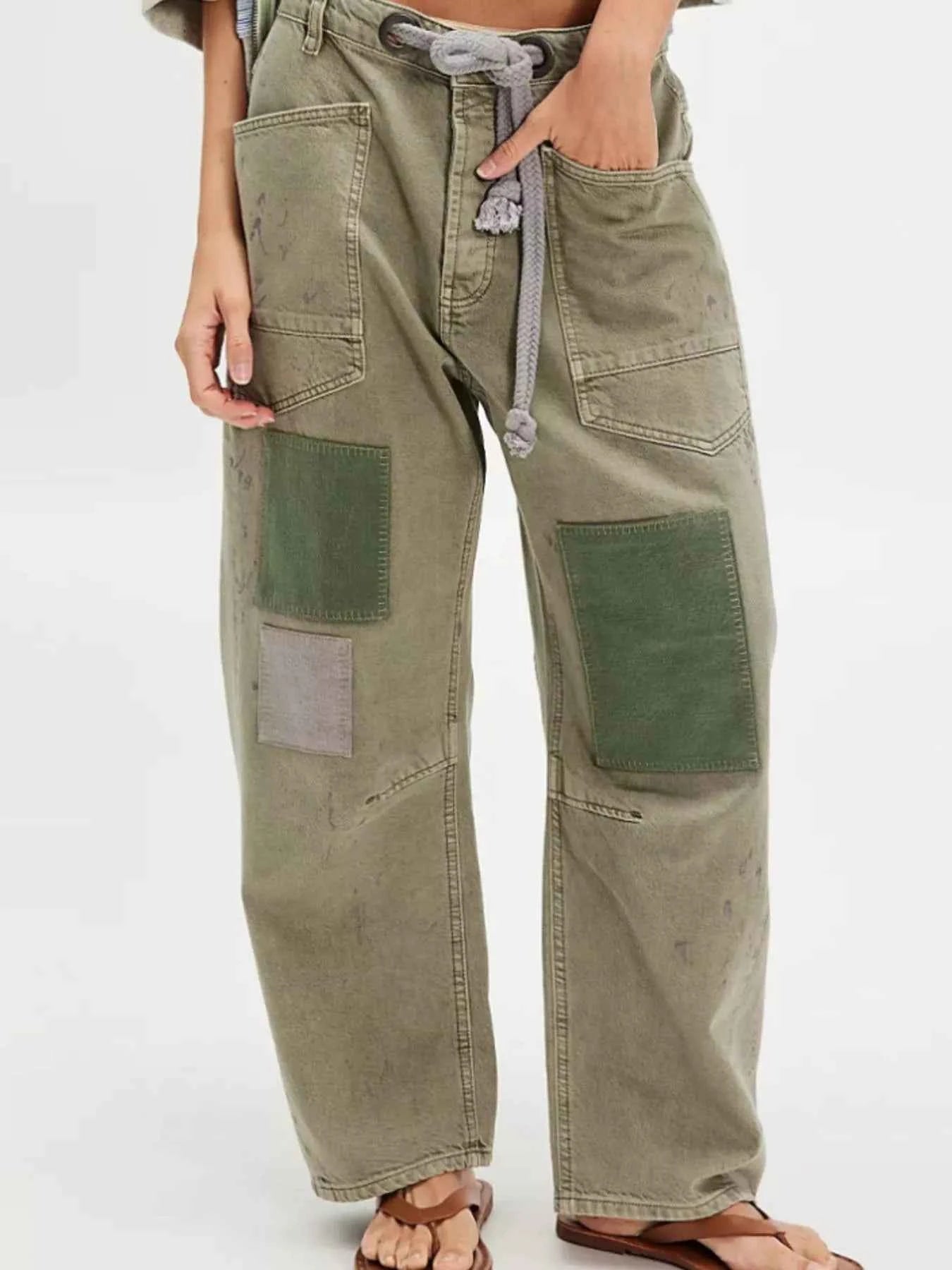 Washed Relaxed Fit Jeans
