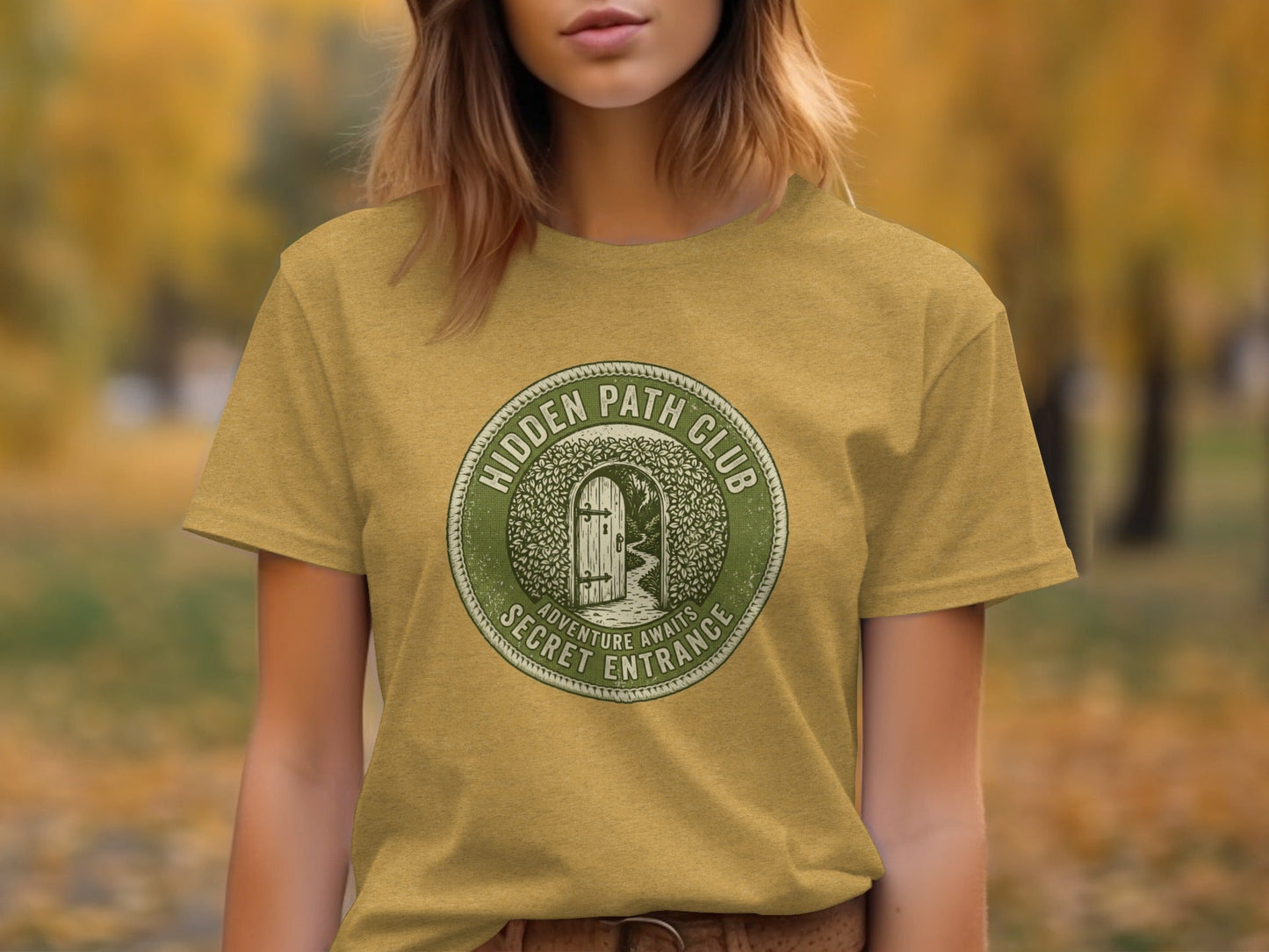 Hidden Path Club: Secret Entrance - Vintage Outdoor Apparel
