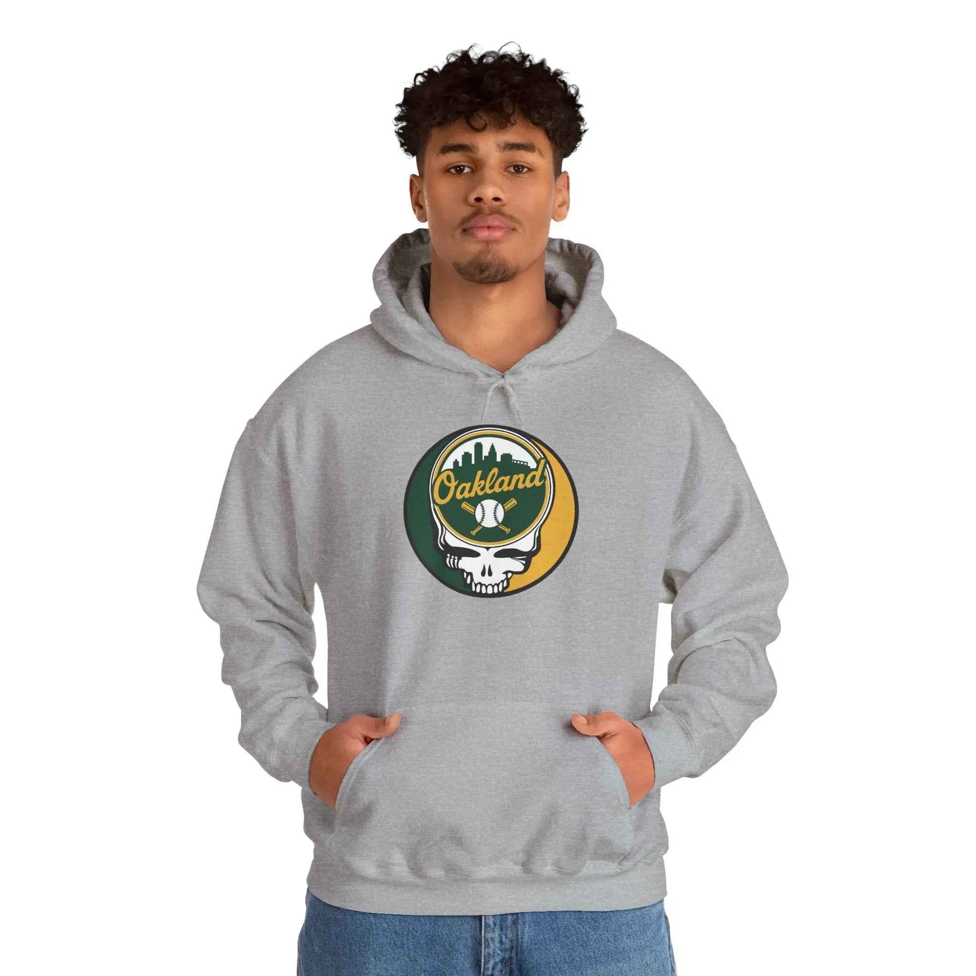 Oakland A's Original Stealie Grateful Dead Hoodie