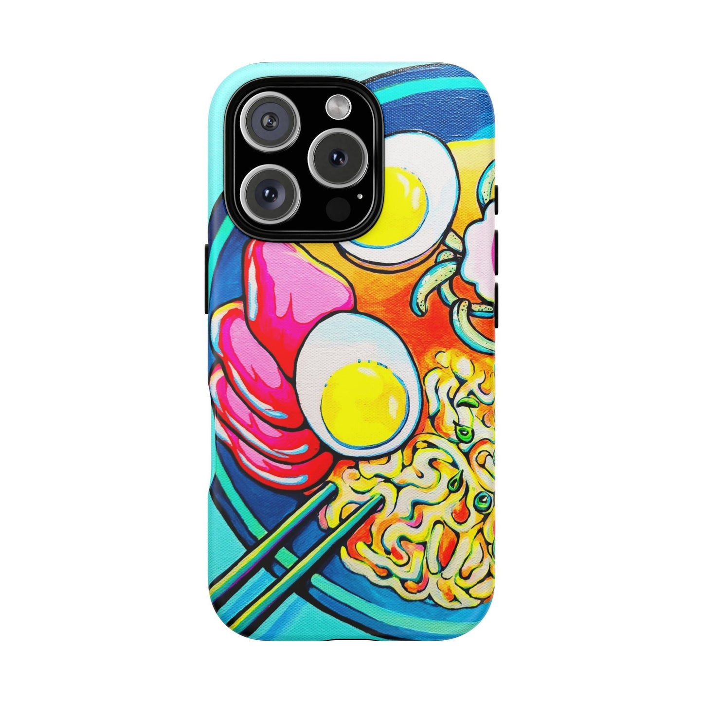 Neon Ramen Tough Phone Case