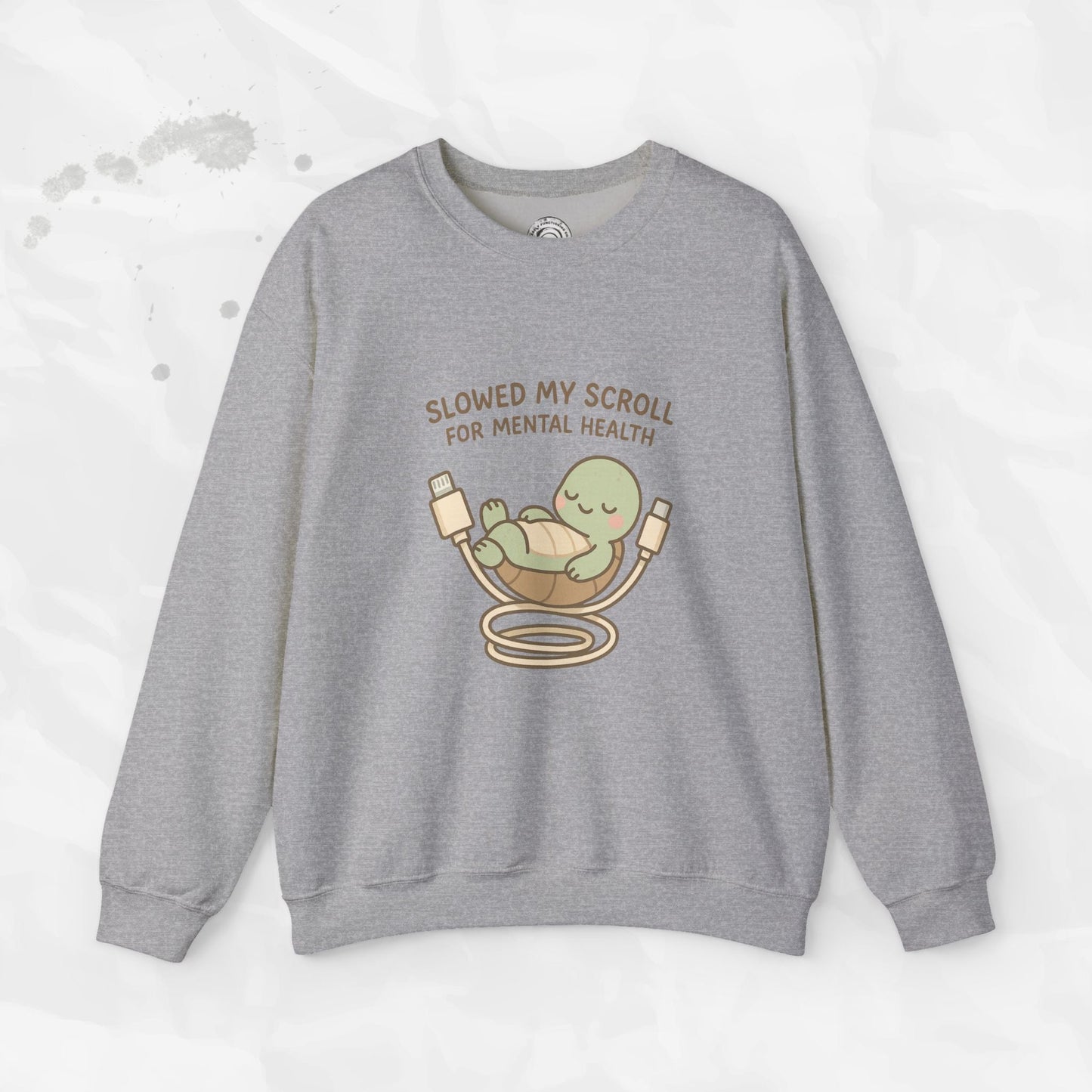 Slowed My Scroll - Crewneck Sweatshirt