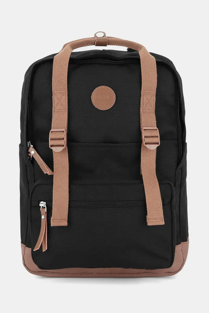 Himawari Waterproof Canvas Backpack With Side Pockets
