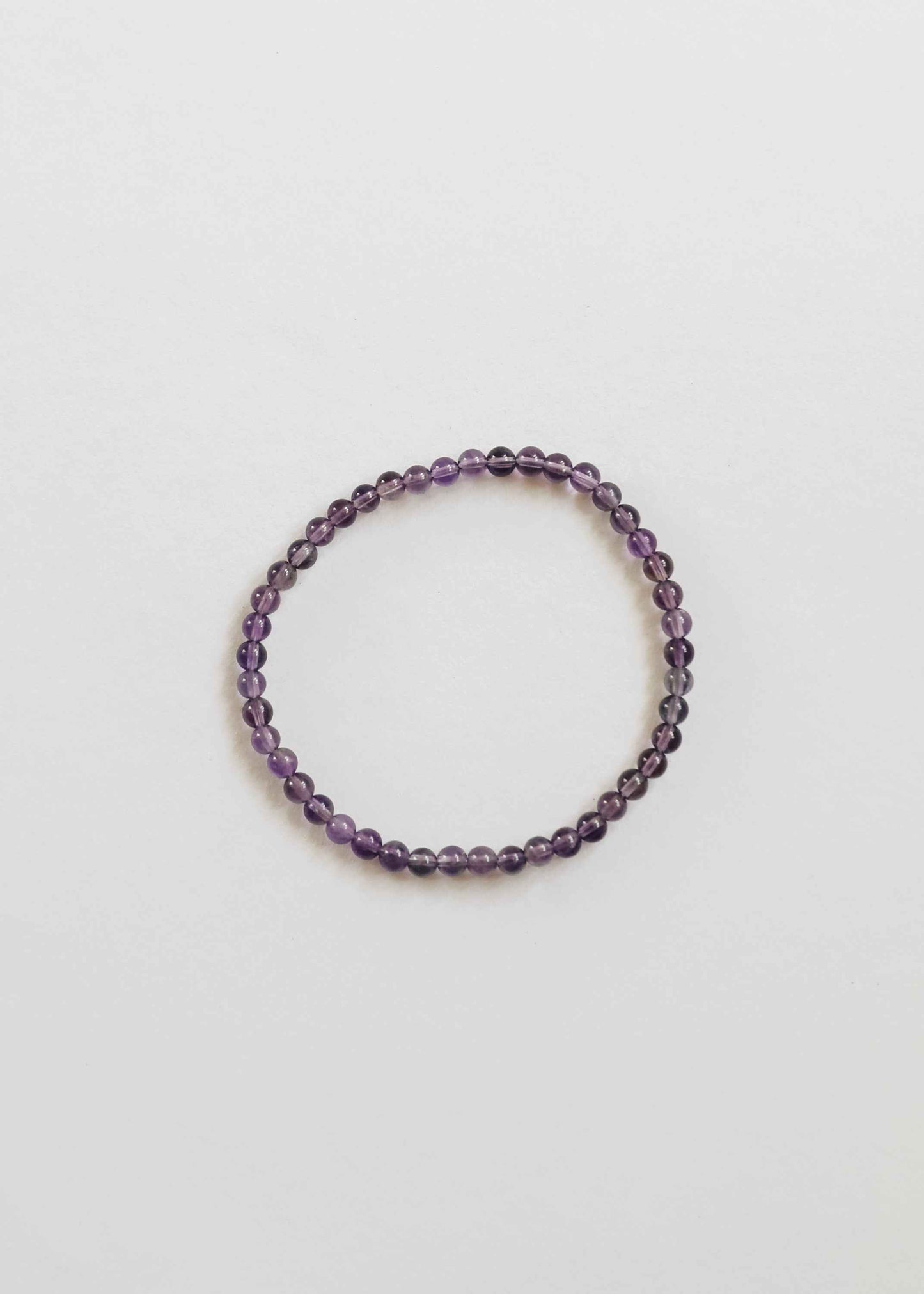 Polished Amethyst || Adult Bracelet