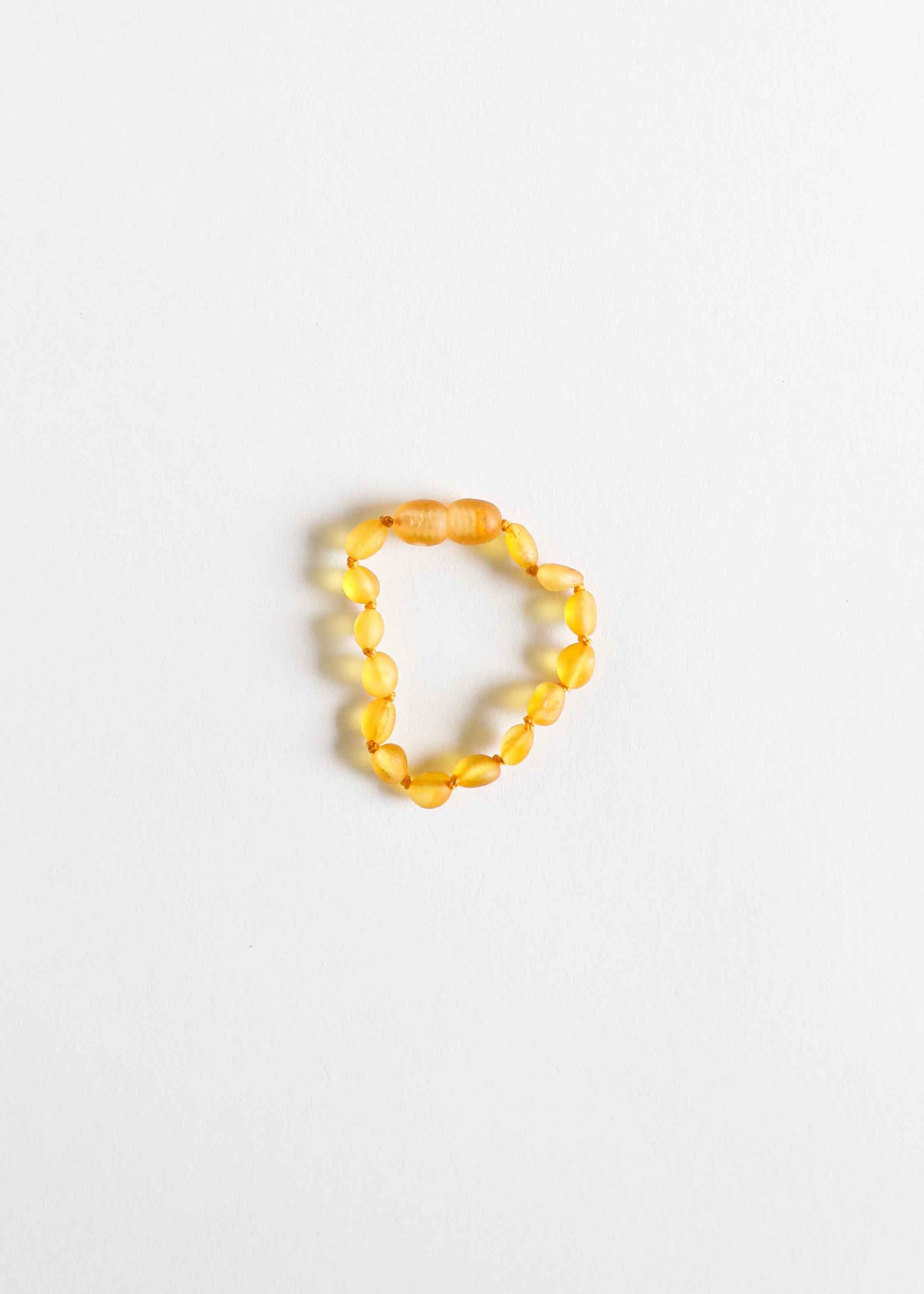 Raw Honey Baltic Amber || Classic || Anklet or Bracelet