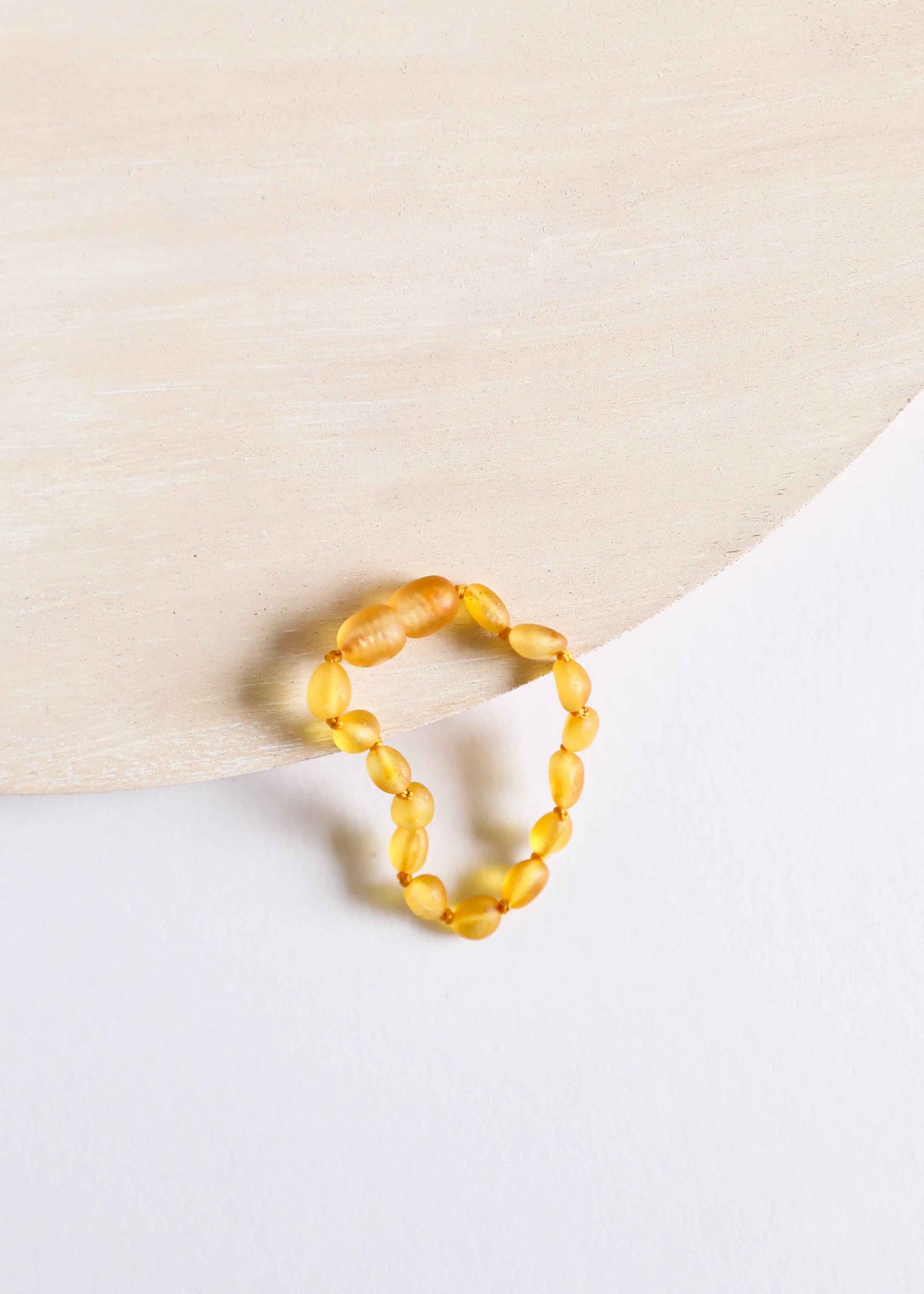 Raw Honey Baltic Amber || Classic || Anklet or Bracelet