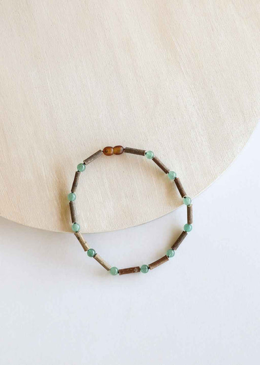 Hazelwood + Aventurine Necklace