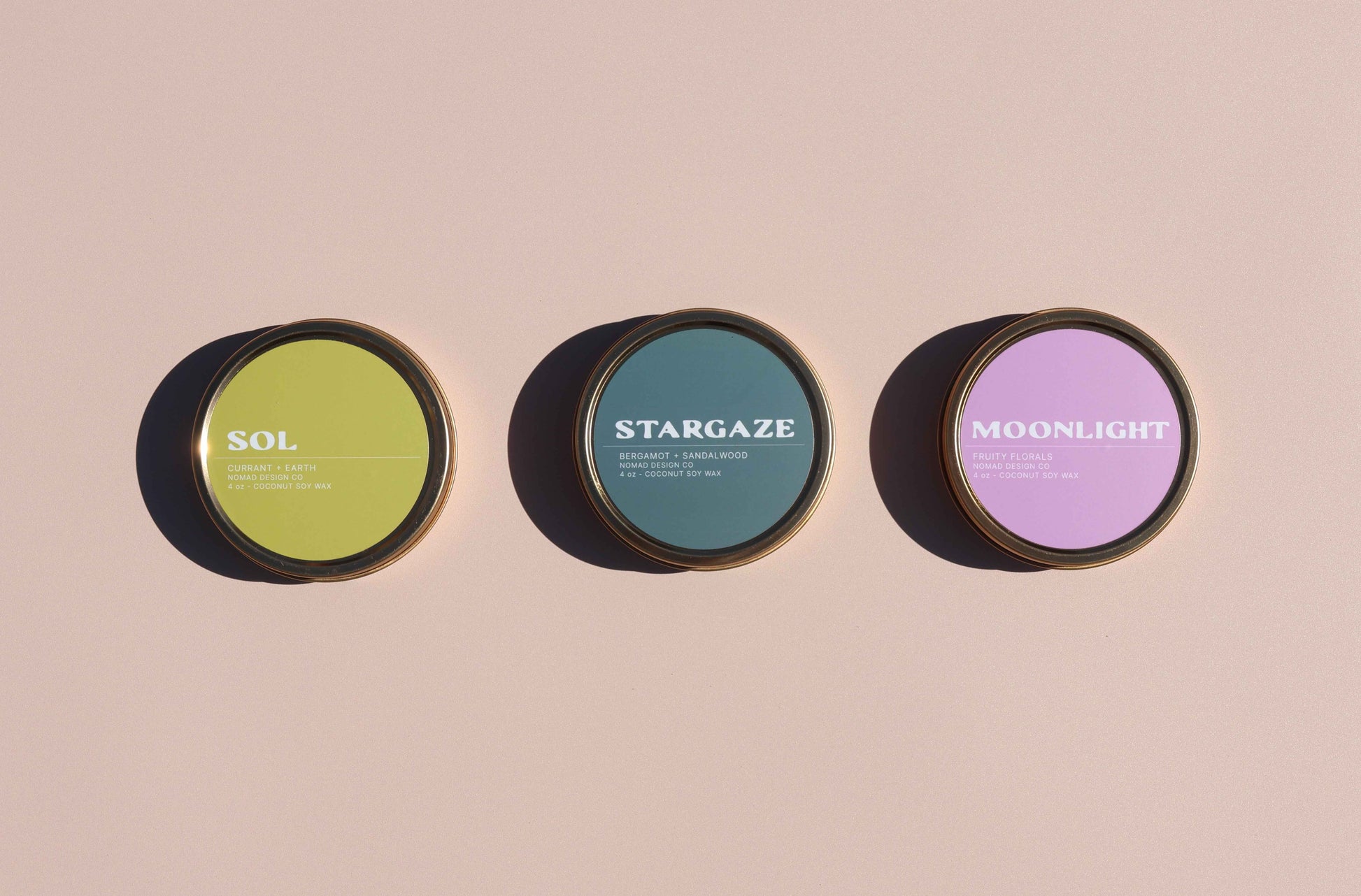 Best Seller's Travel Tin Candle Set