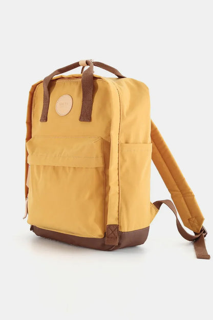 Himawari Waterproof Canvas Backpack With Side Pockets