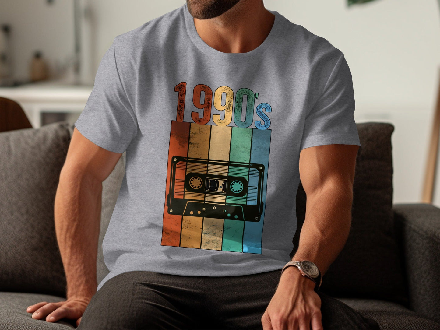 Vintage Cassette Tape with 1990s Design Retro T-Shirt