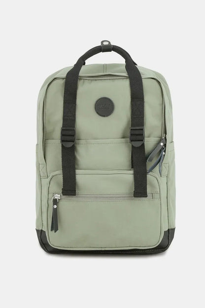 Himawari Waterproof Canvas Backpack With Side Pockets