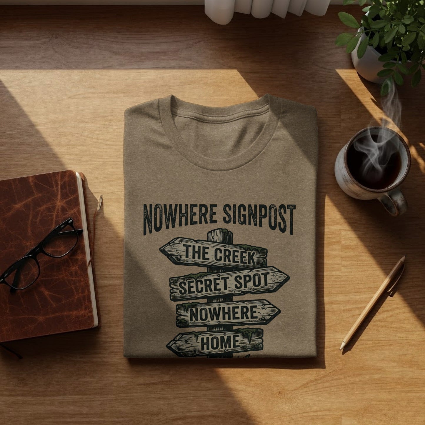 Nowhere Signpost Adventure: Backcountry Outpost Shirt