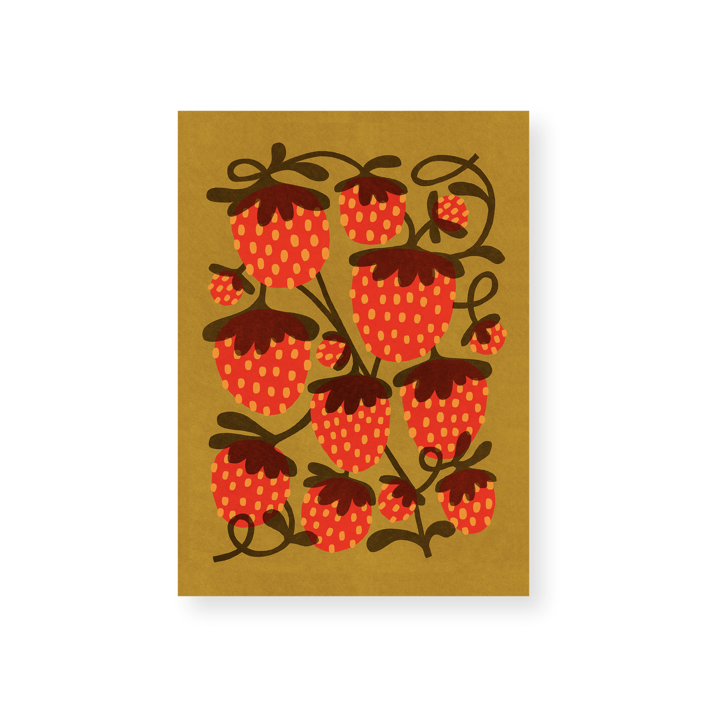 Strawberries — 5x7 Print