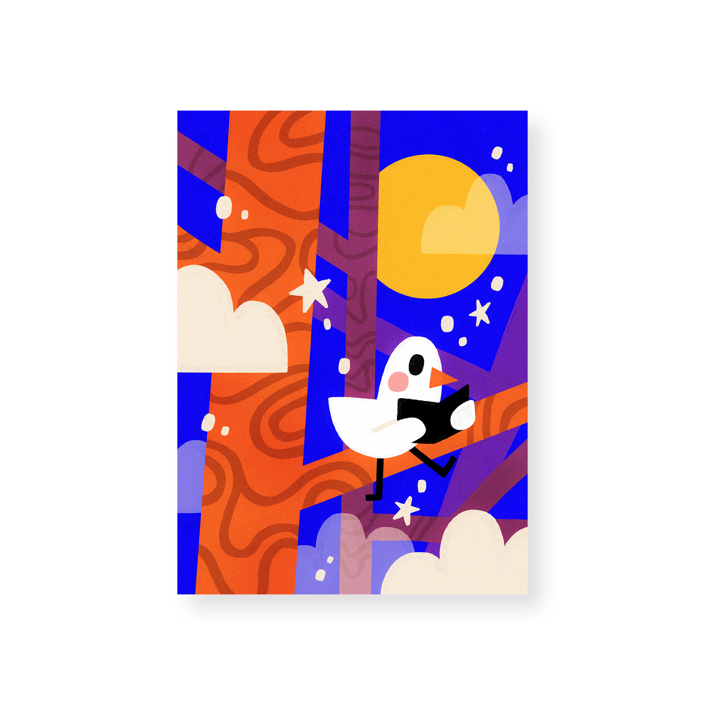 Bookbird — 5x7 Print