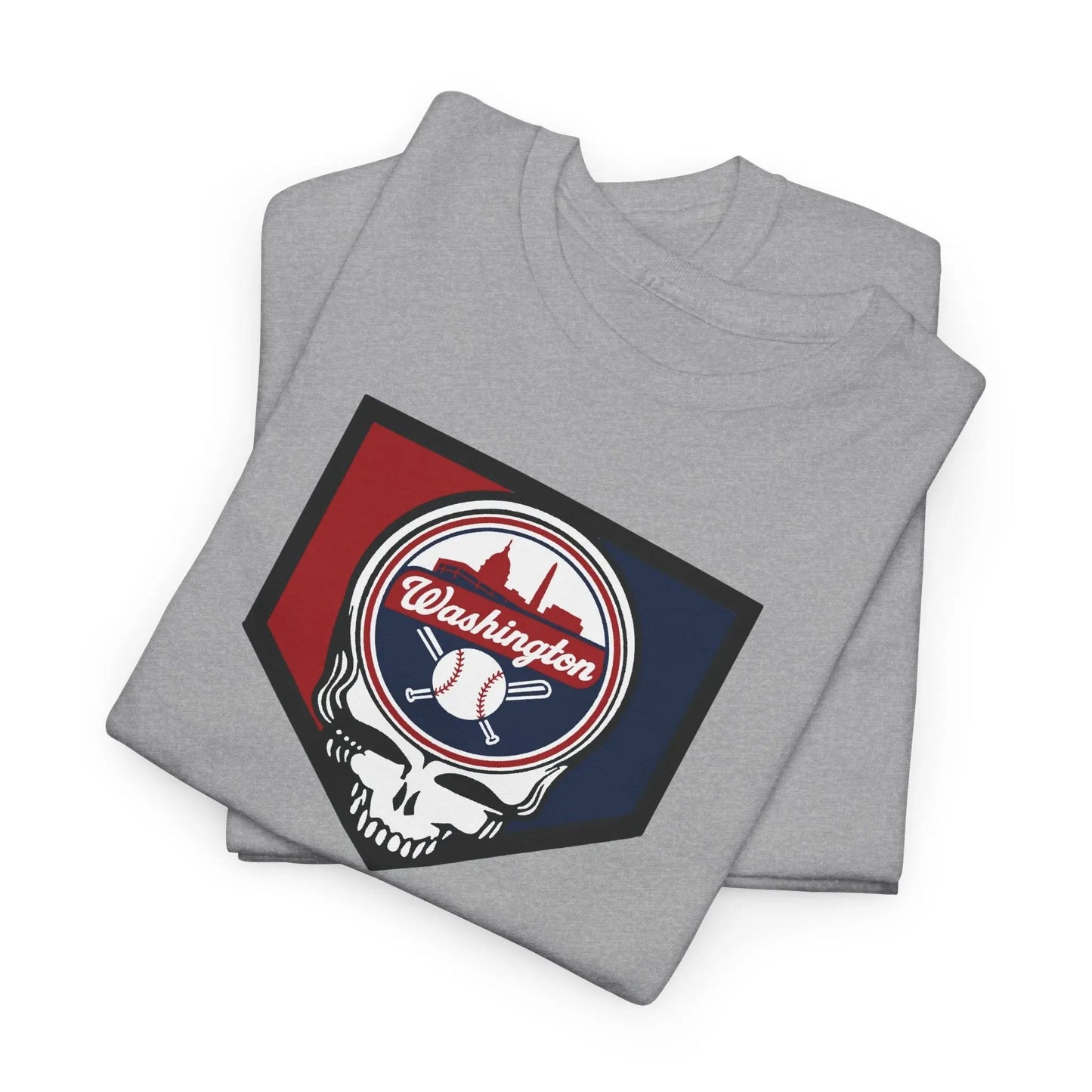 Washington Nationals Original Home Plate Edition Grateful Dead T-Shirt