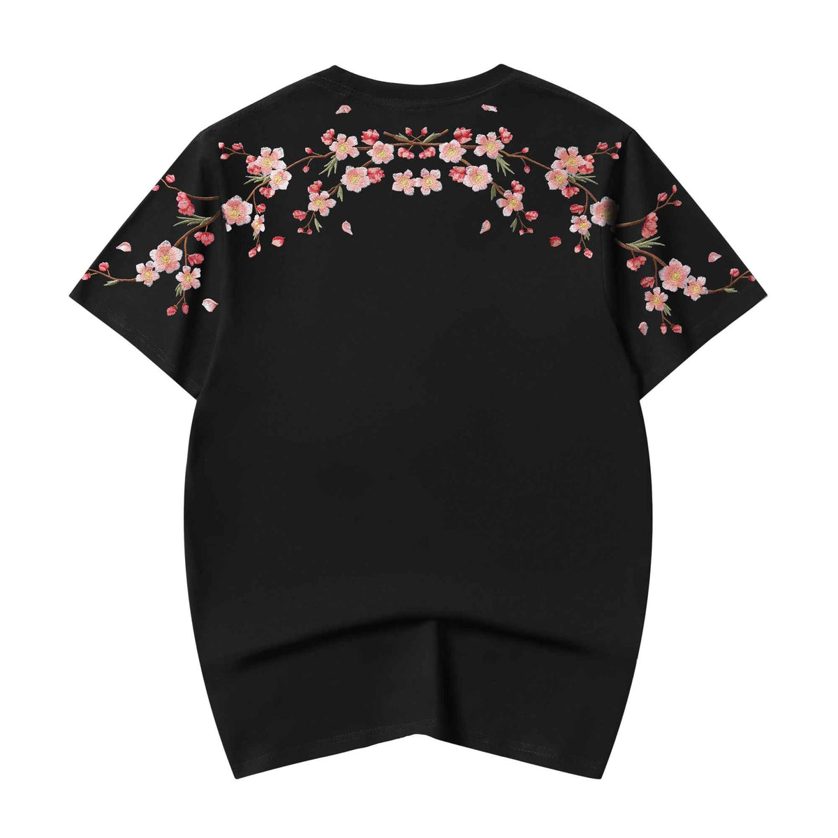 ET516 Sakura Flowers Embroidered Tee