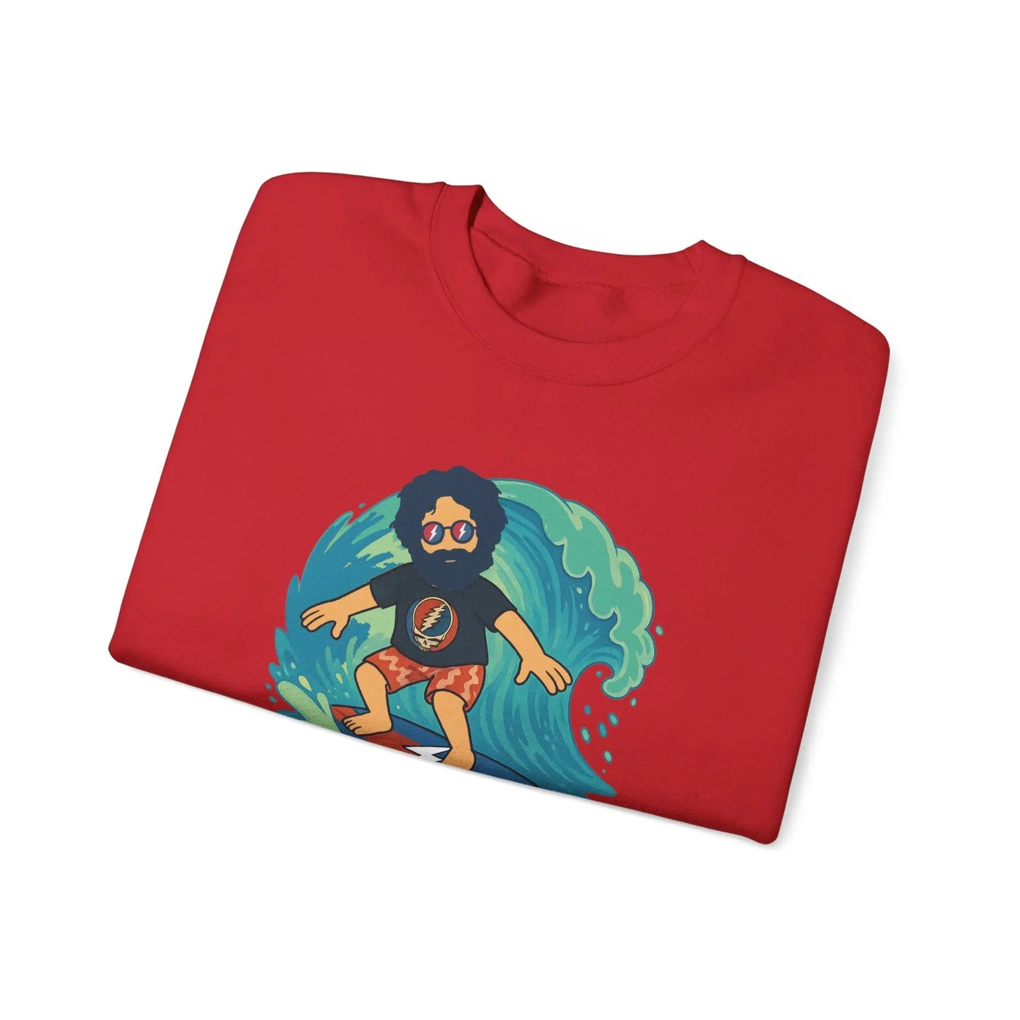 Surfing Jerry Life is dead.® Crewneck