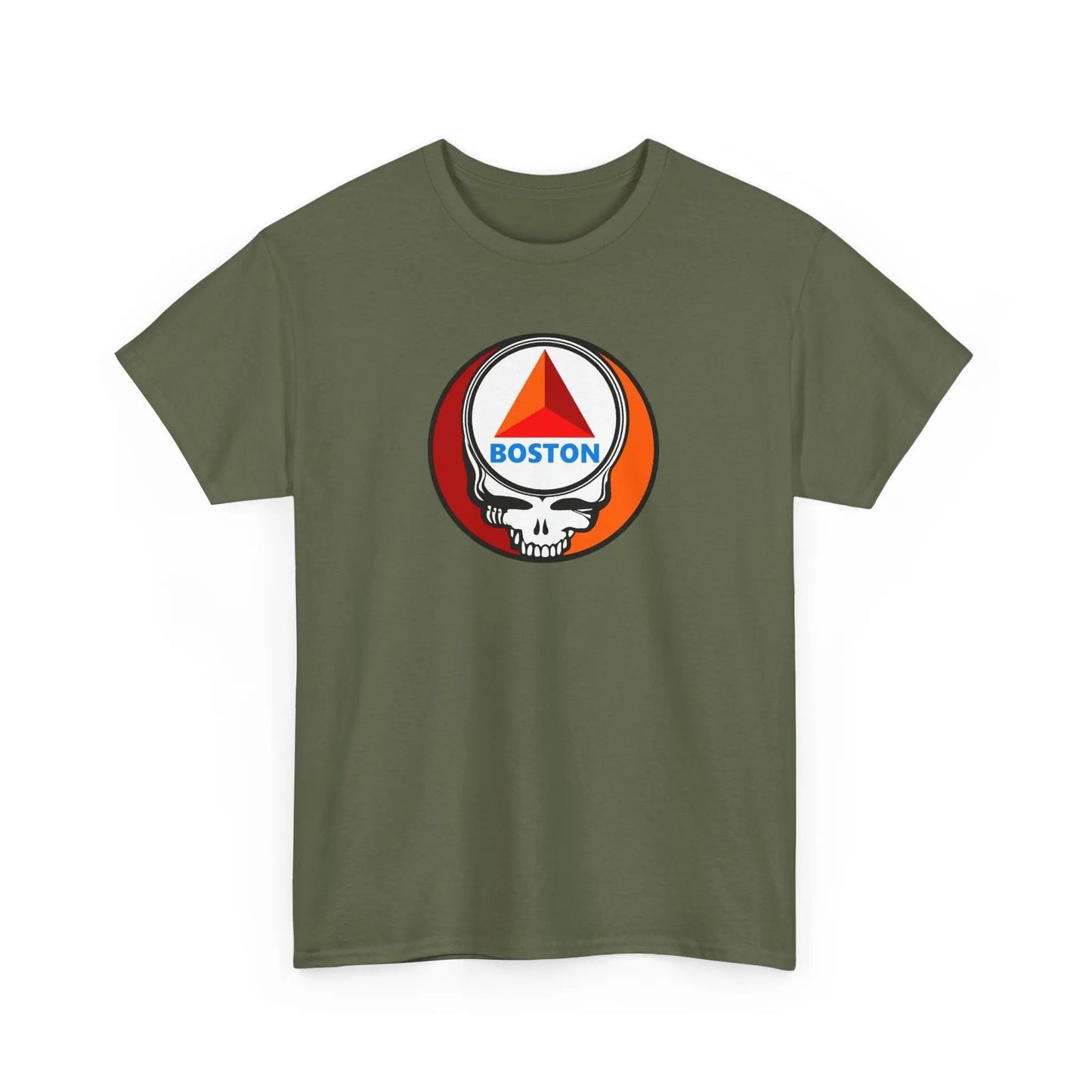 The Green Monster Original Citgo Boston Red Sox Steal Your Face Grateful Dead T-Shirt