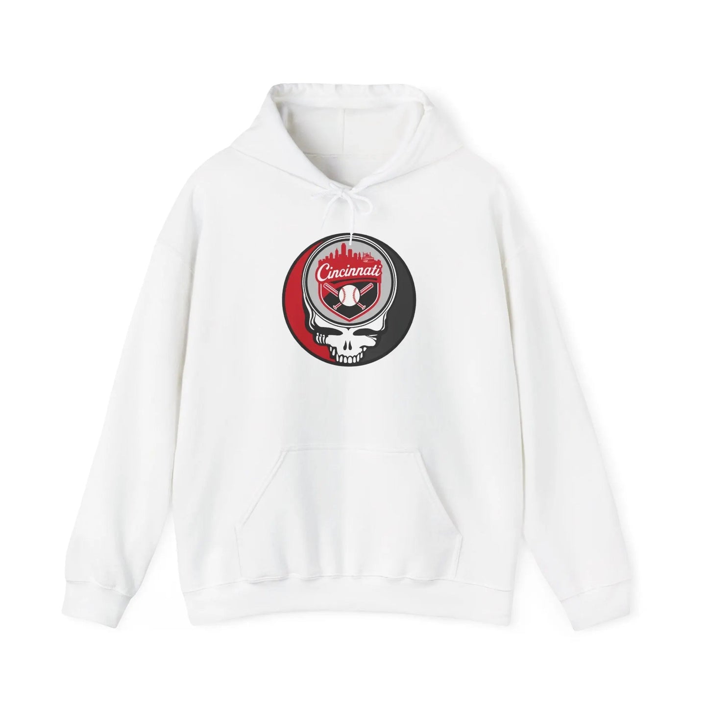 Cincinnati Reds Original Stealie Grateful Dead Hoodie