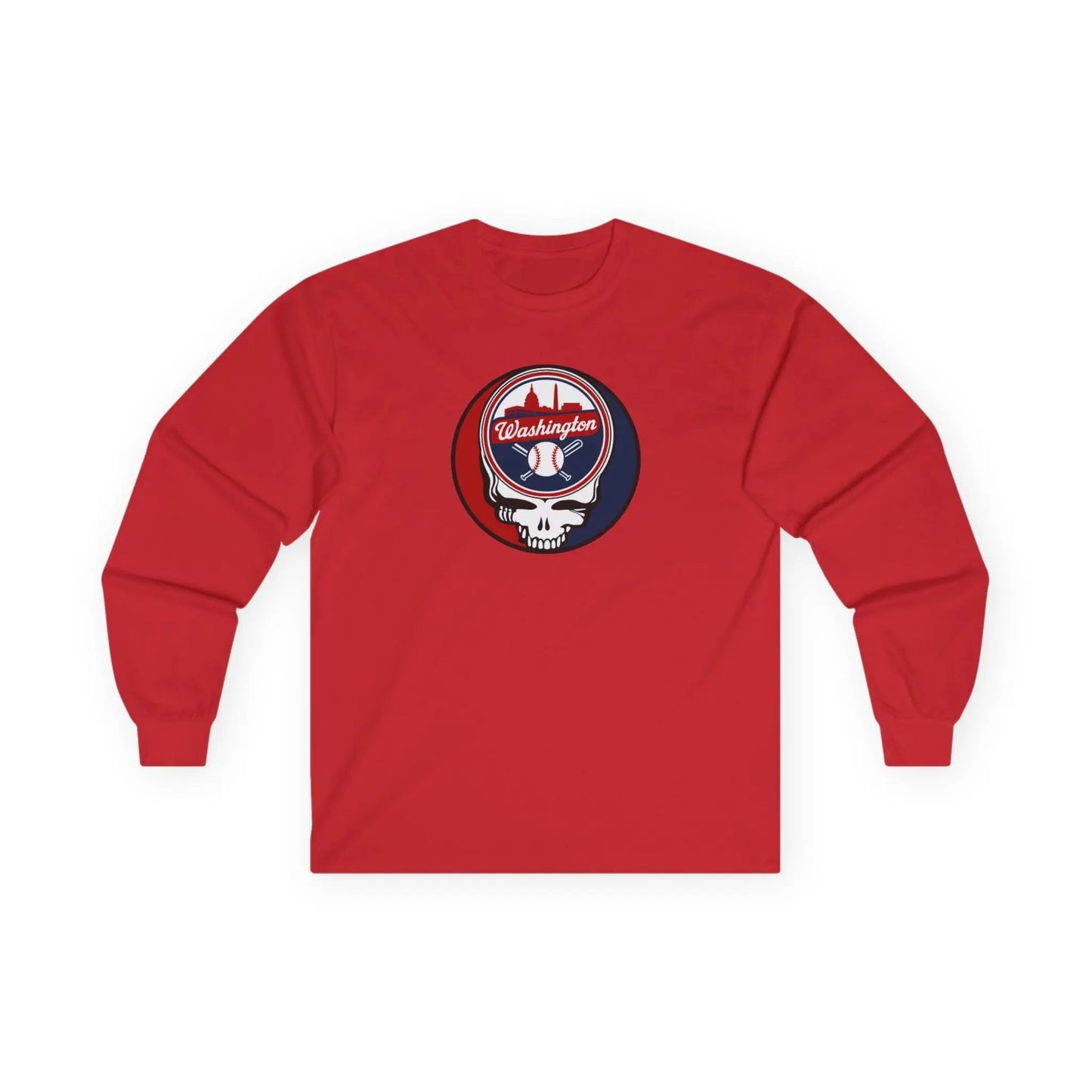 Washington Nationals Original Stealie Long Sleeve T-Shirt