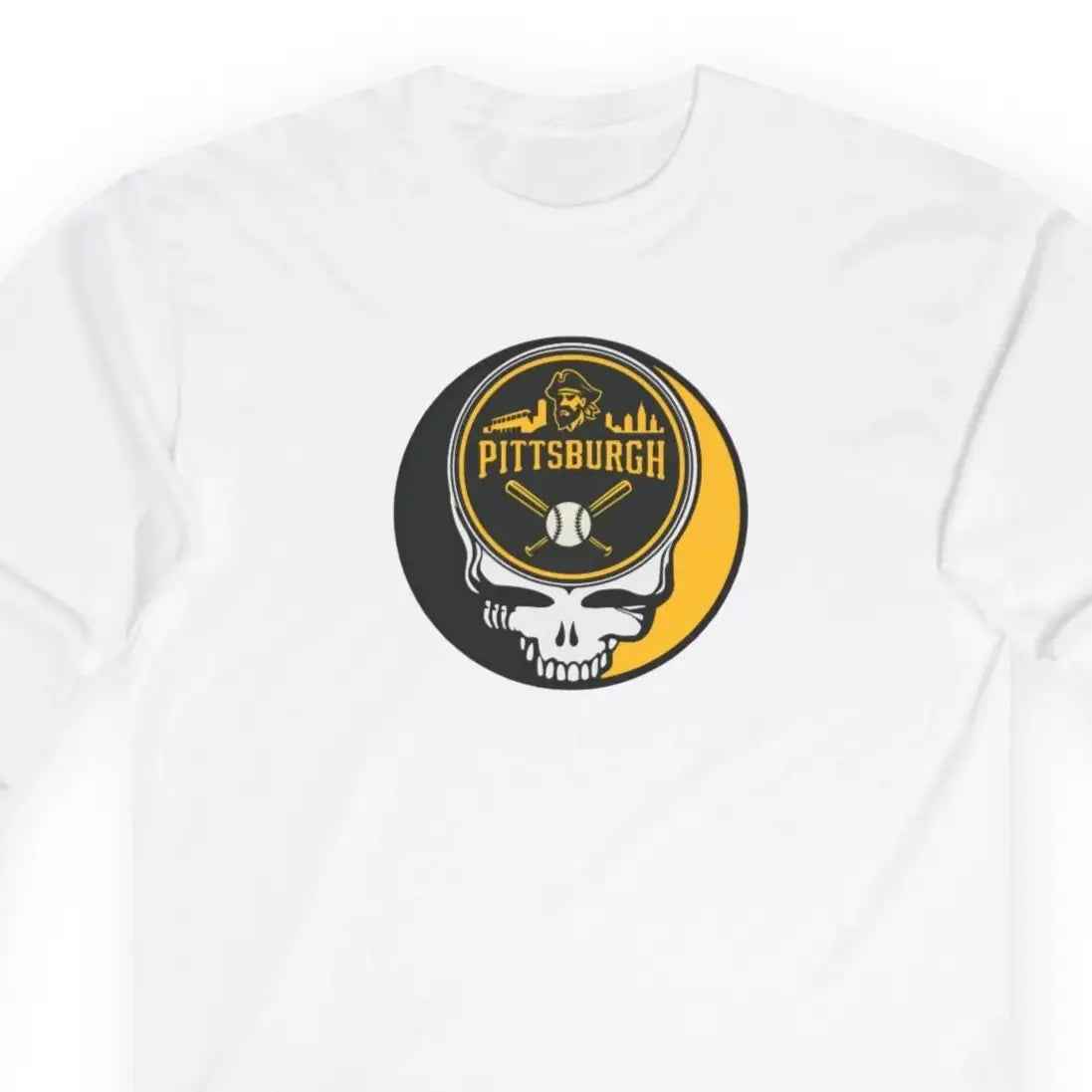 Pittsburgh Pirates Original Stealie Long Sleeve T-Shirt