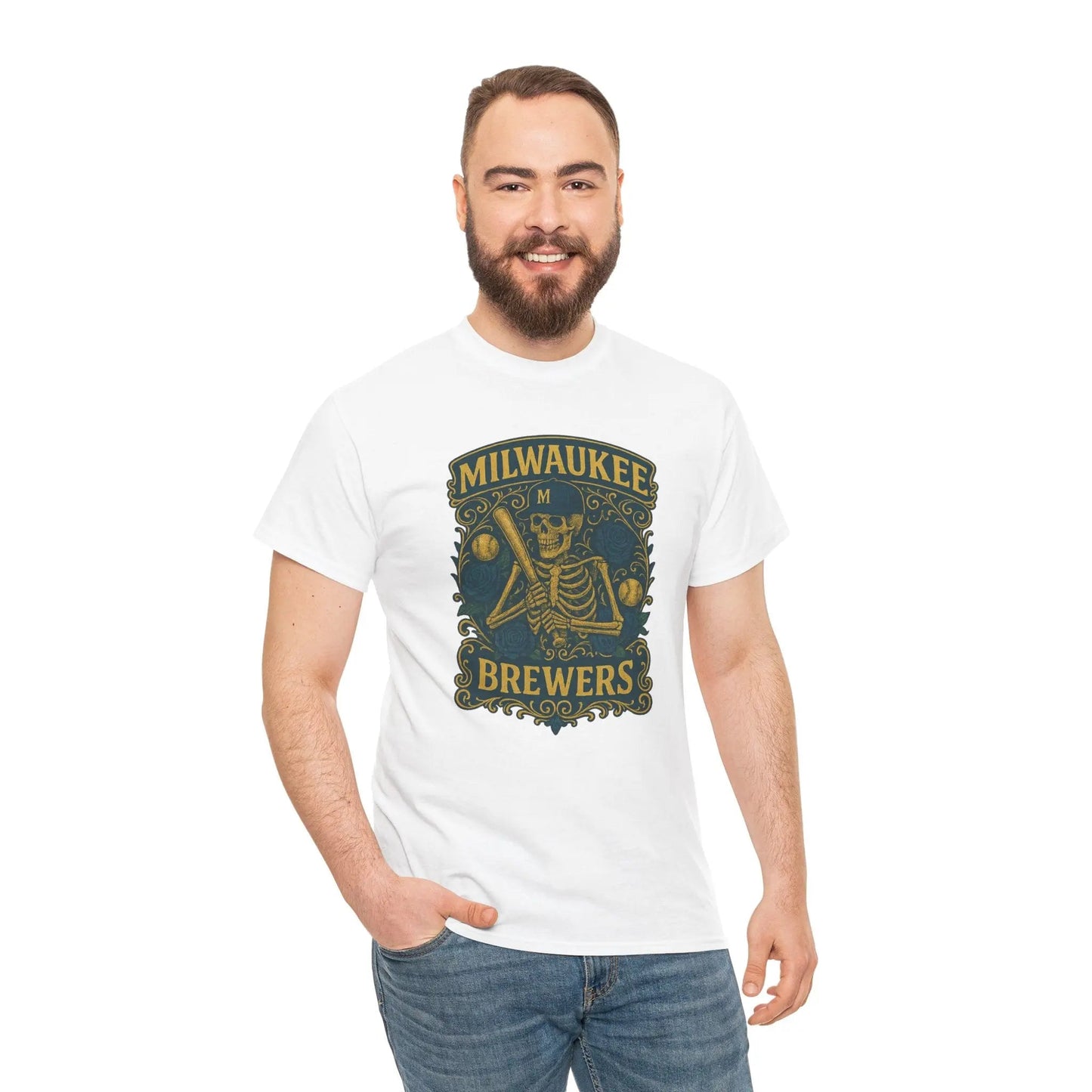 Milwaukee Brewers Original Grateful Dead T-Shirt