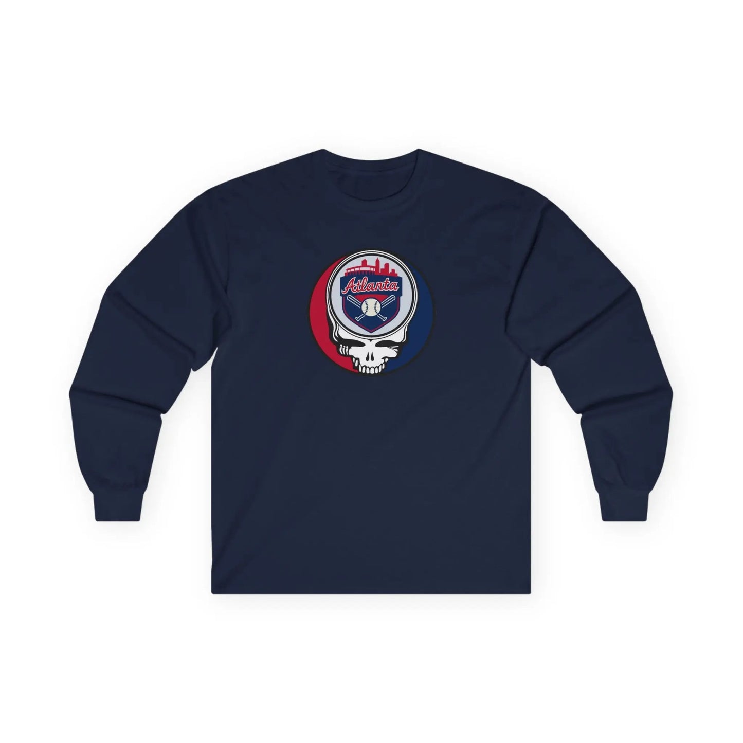 Atlanta Braves Original Stealie Long Sleeve T-Shirt