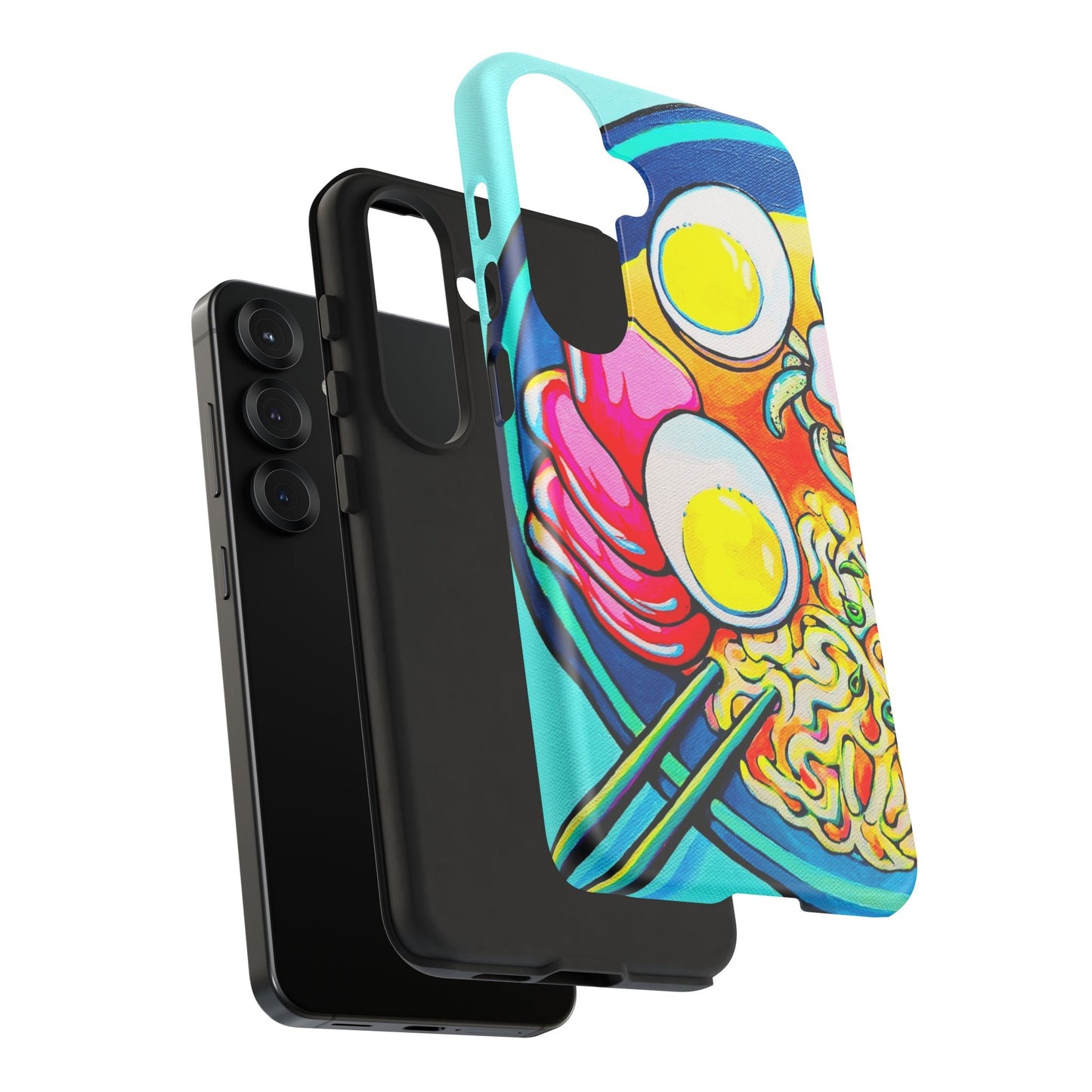 Neon Ramen Tough Phone Case