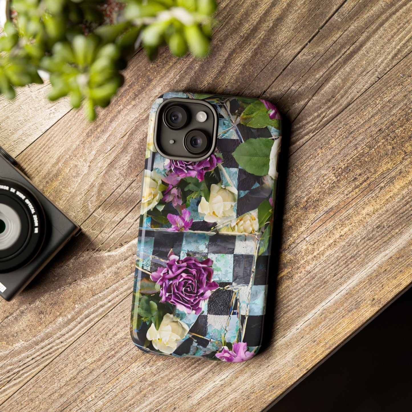 Checkerboard Tough Phone Case