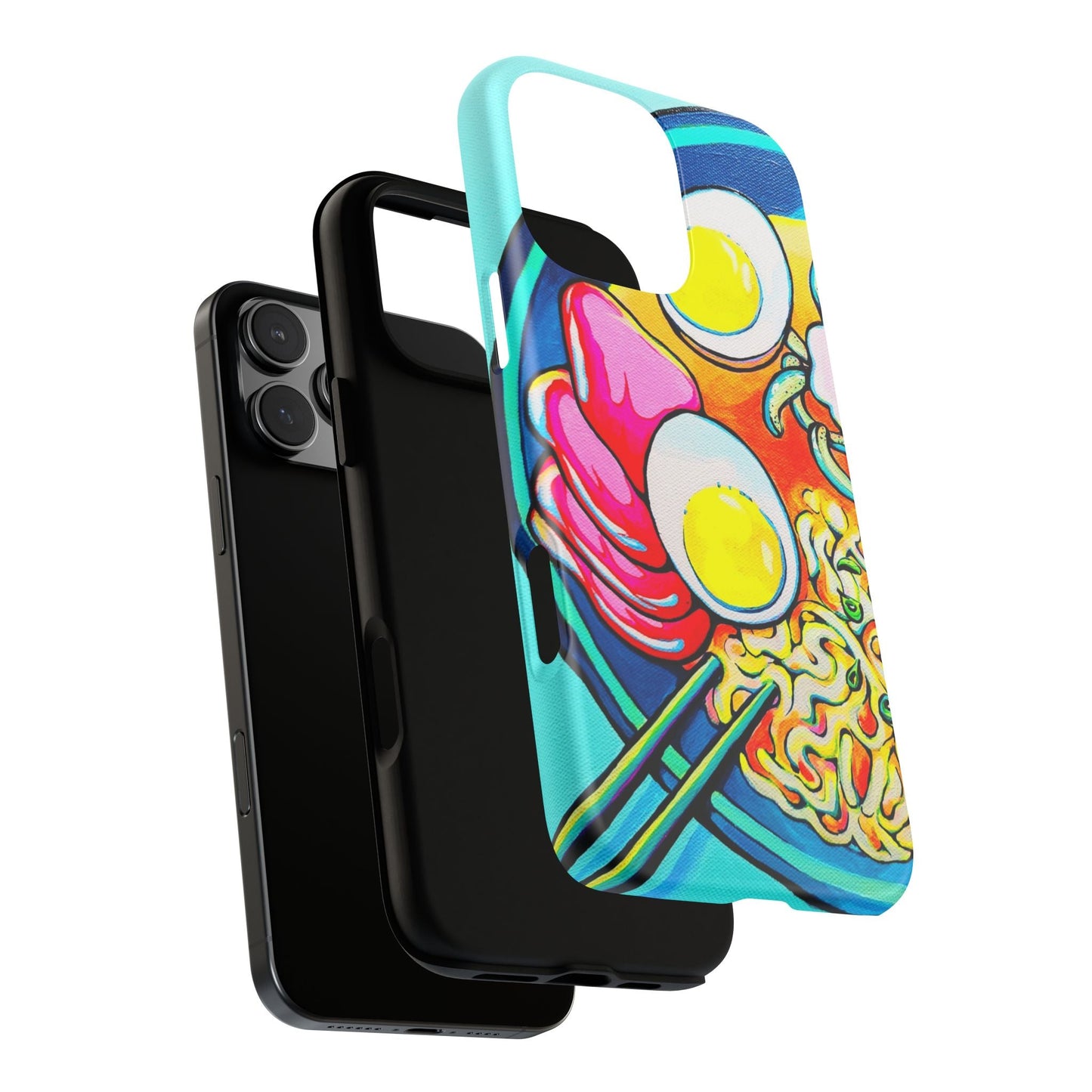 Neon Ramen Tough Phone Case