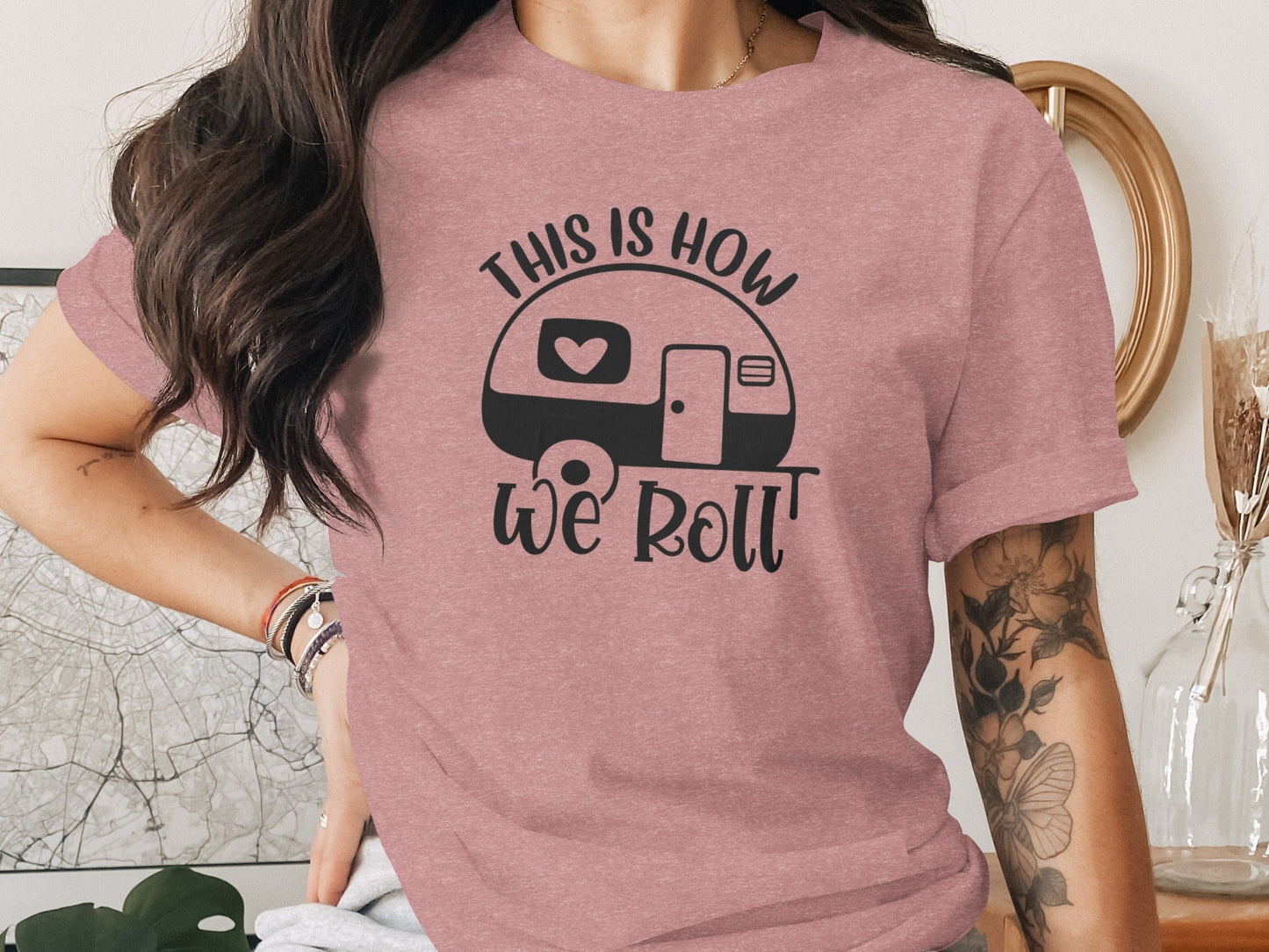This is How We Roll Camper Graphic For Adventurers T-Shirt