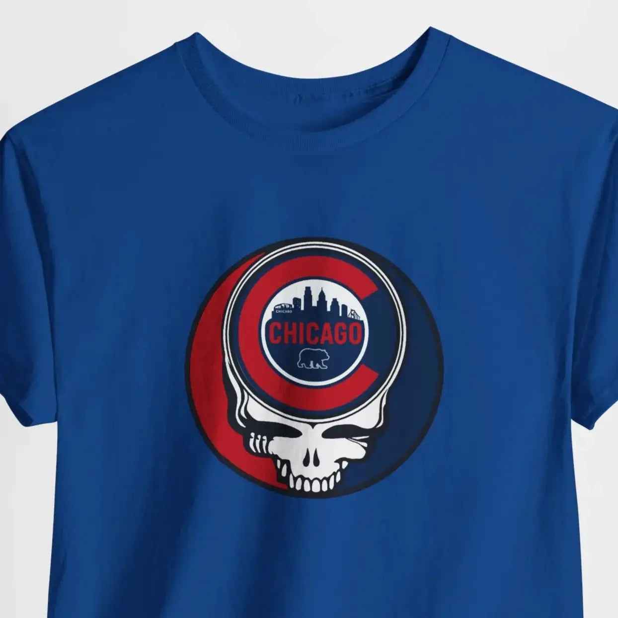 Chicago Cubs original Stealie Grateful Dead T-Shirt